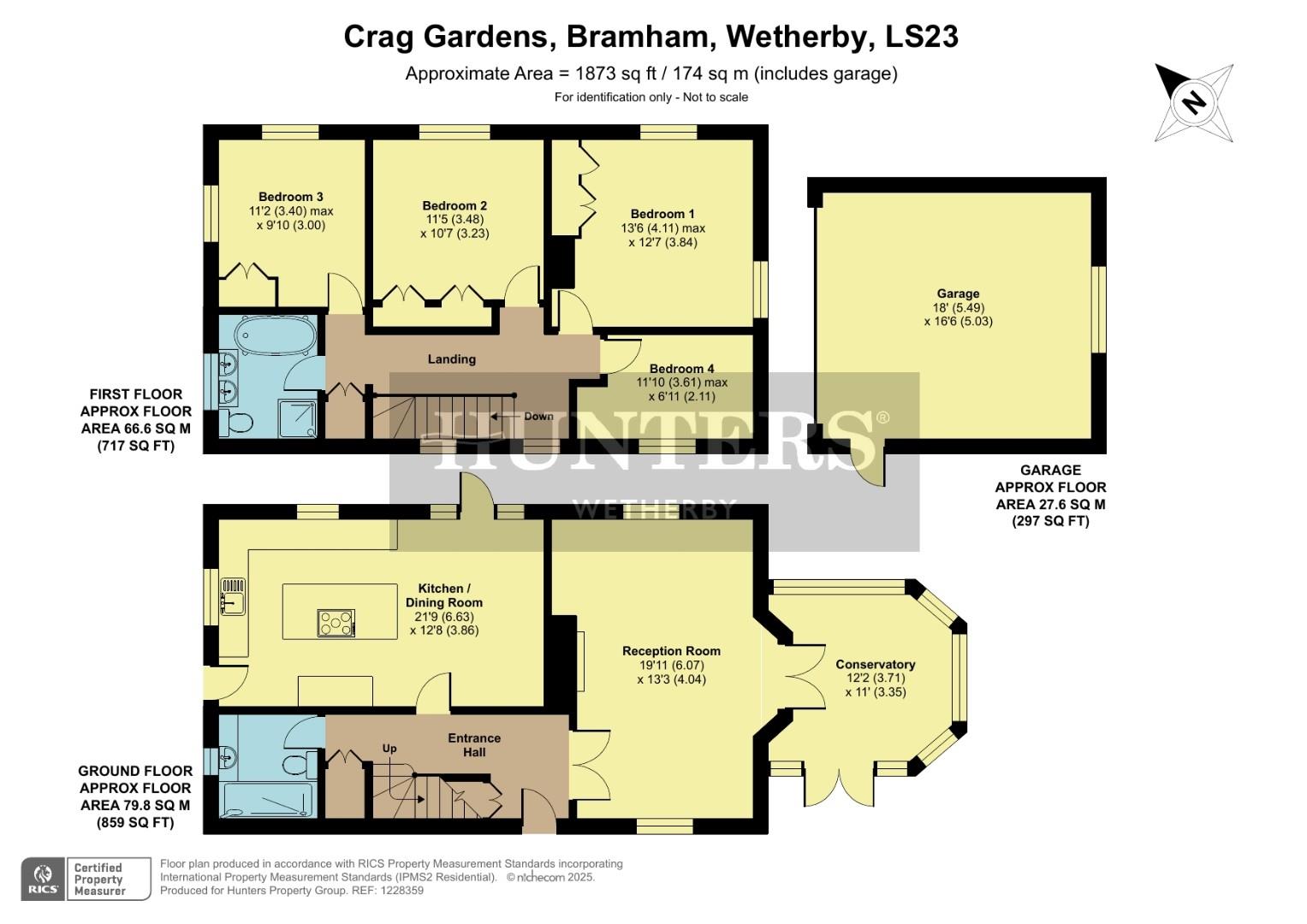 7, Crag Gardens, Bramham floorplan