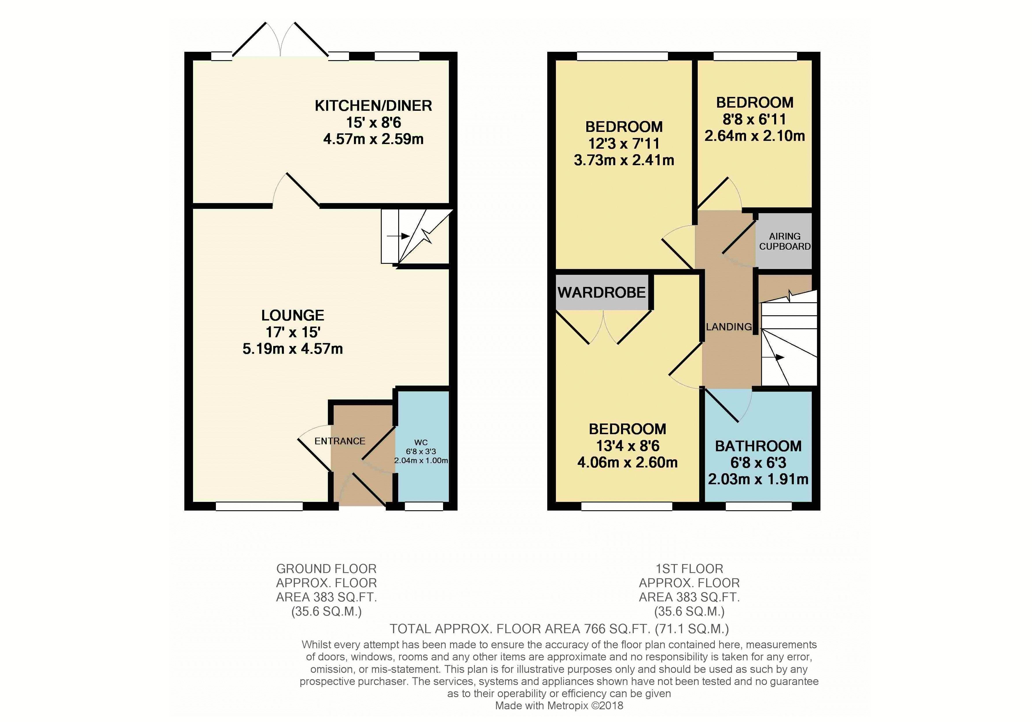 3 Bedrooms Terraced house for sale in Moore Crescent, Houghton Regis, Dunstable LU5