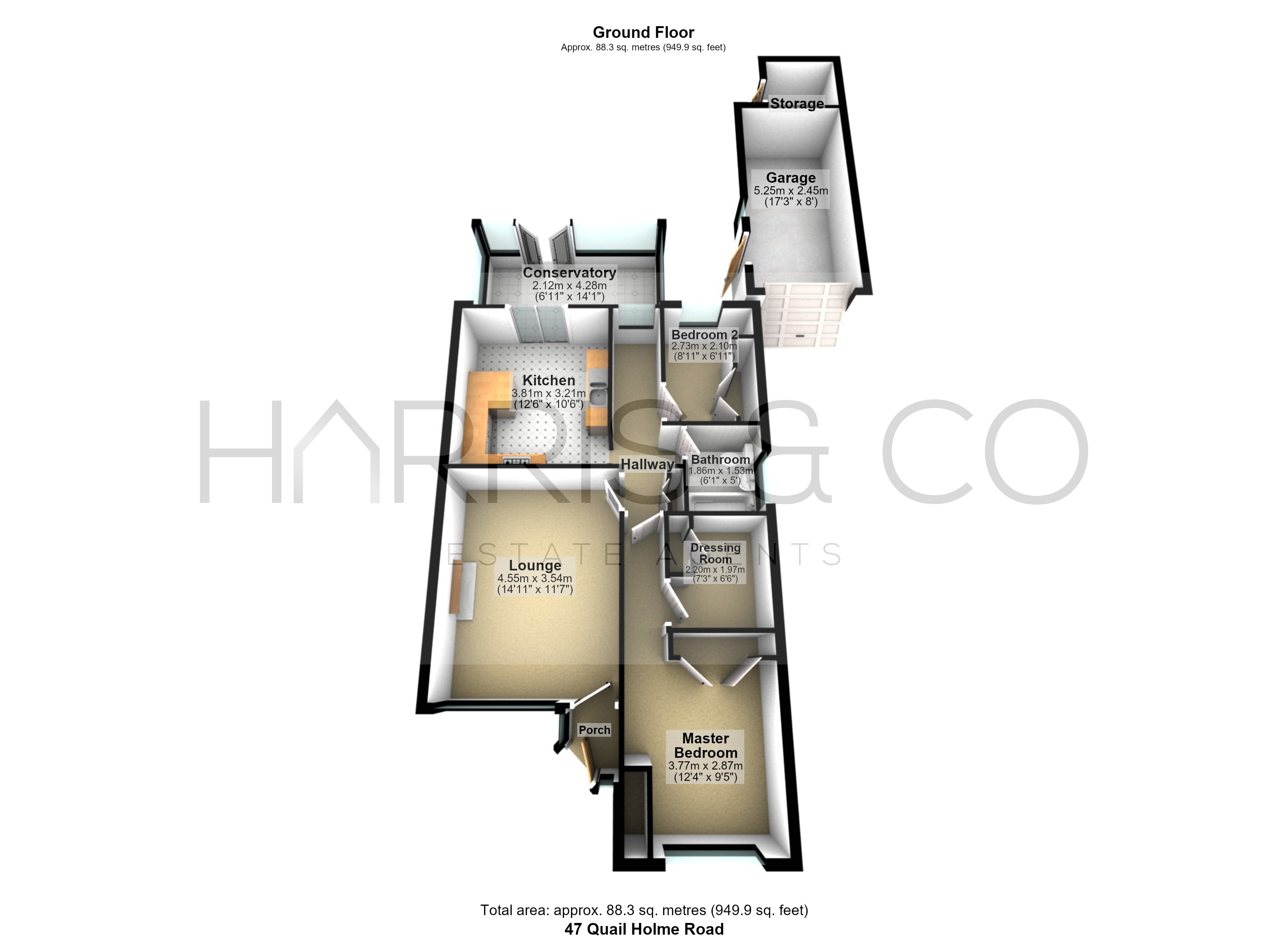 Quail Holme Road, Poulton-le-Fylde floorplan