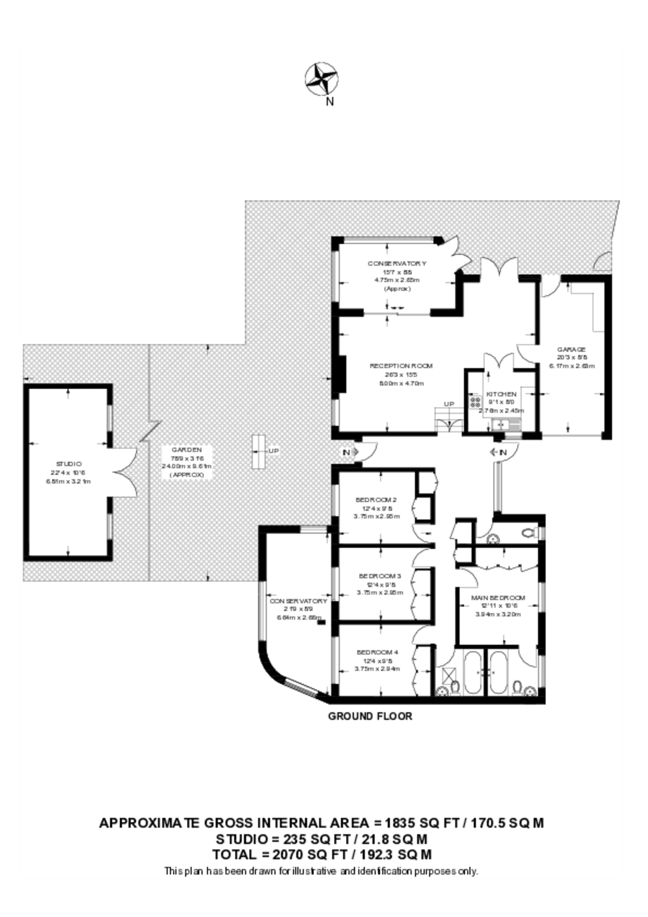 Streatham Common South, Streatham floorplan