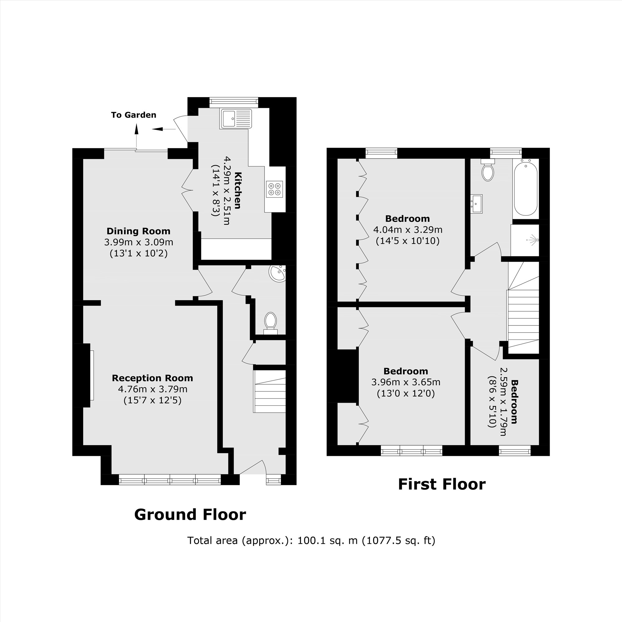 41, Penberth Road, London floorplan