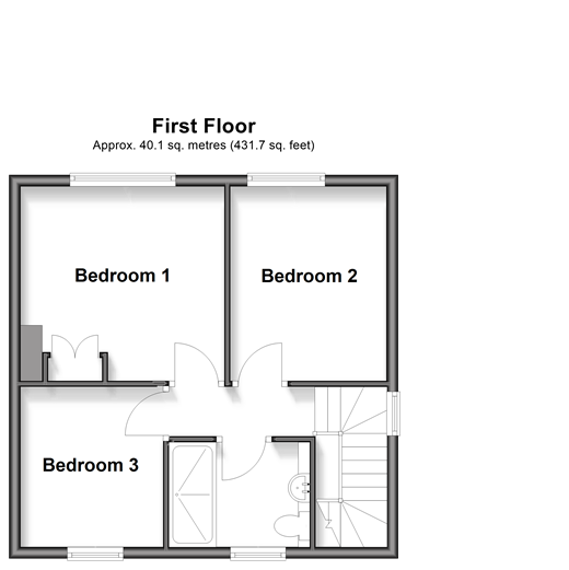 Wellow Top Road Ningwood, Yarmouth floorplan
