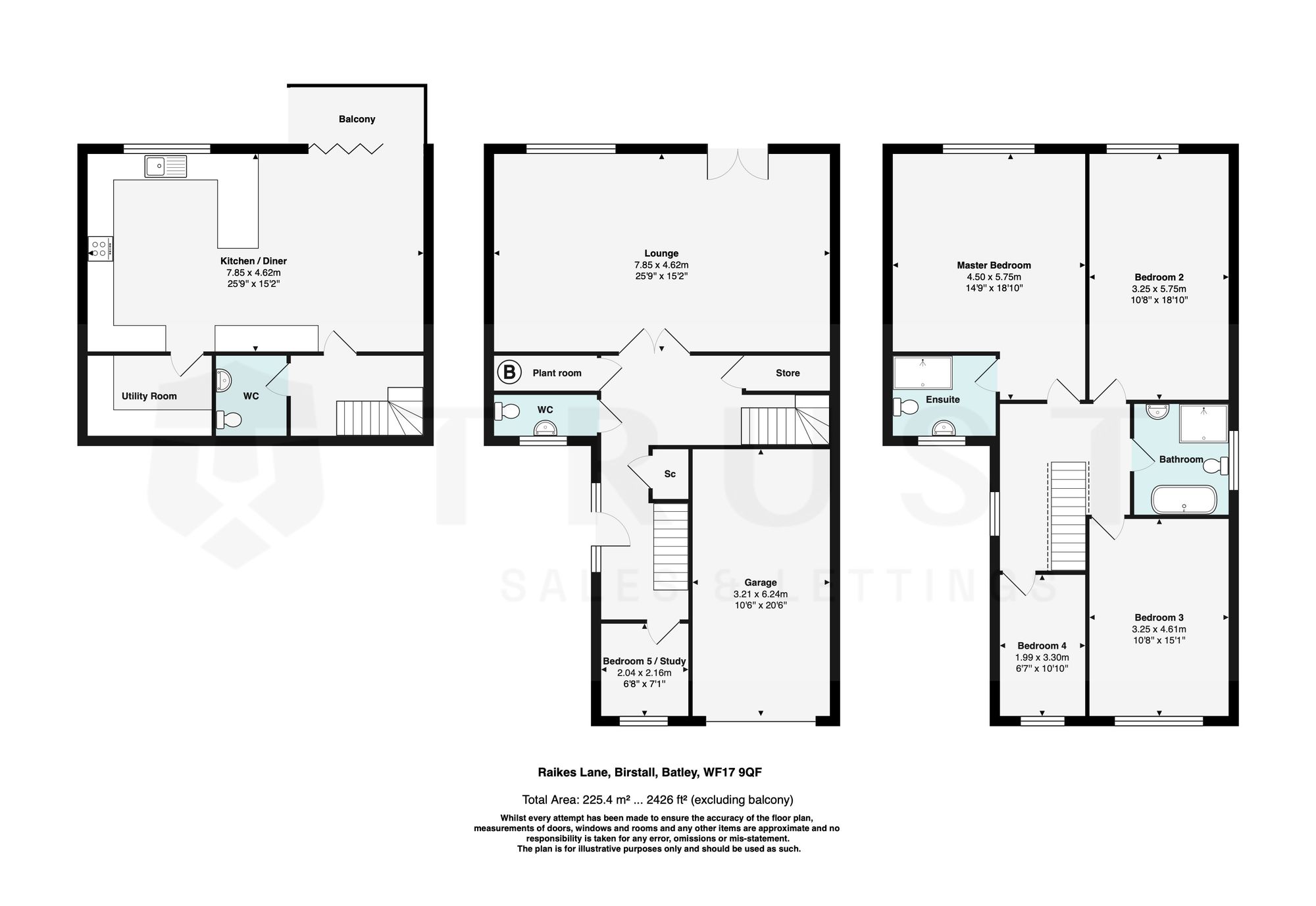 Orchard View, Raikes Lane, Birstall floorplan