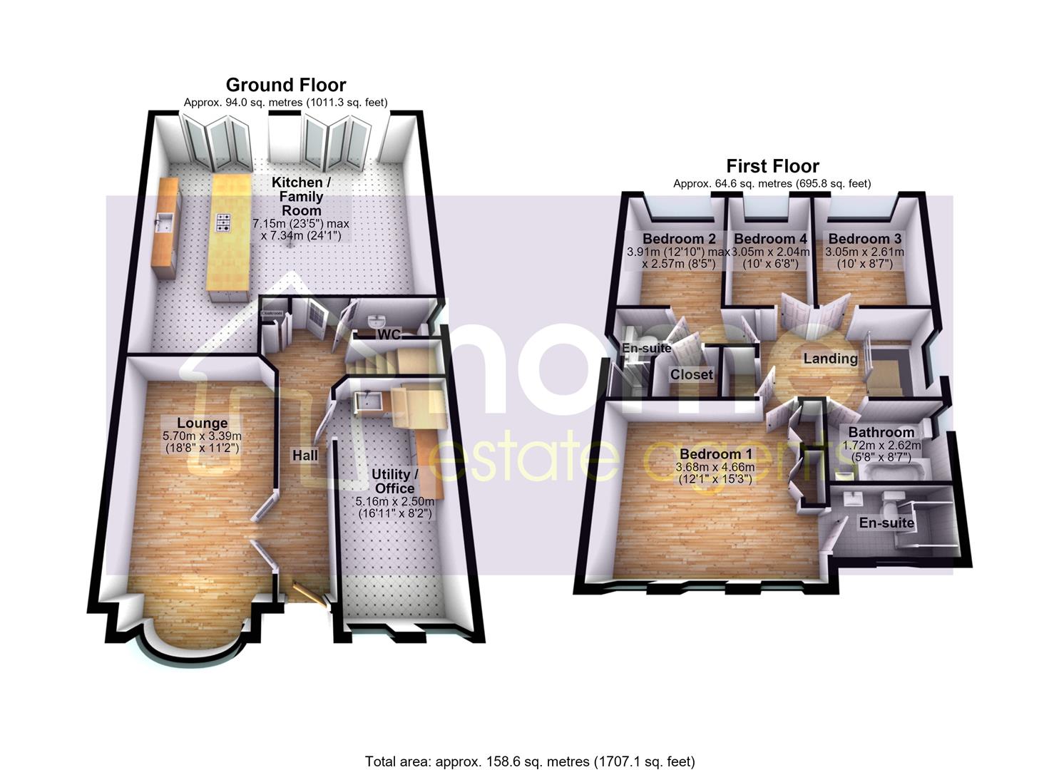 1, Whimberry Drive, Stalybridge floorplan