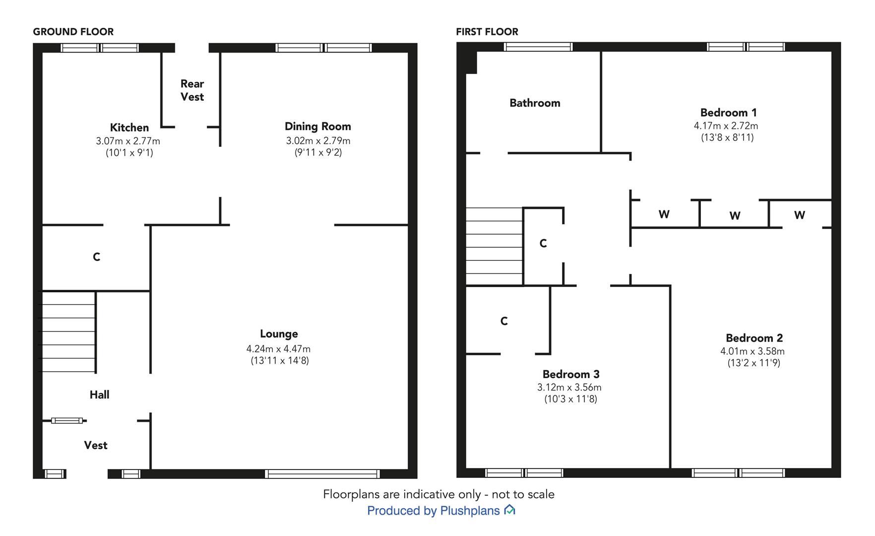 1, Oban Terrace, Greenock floorplan