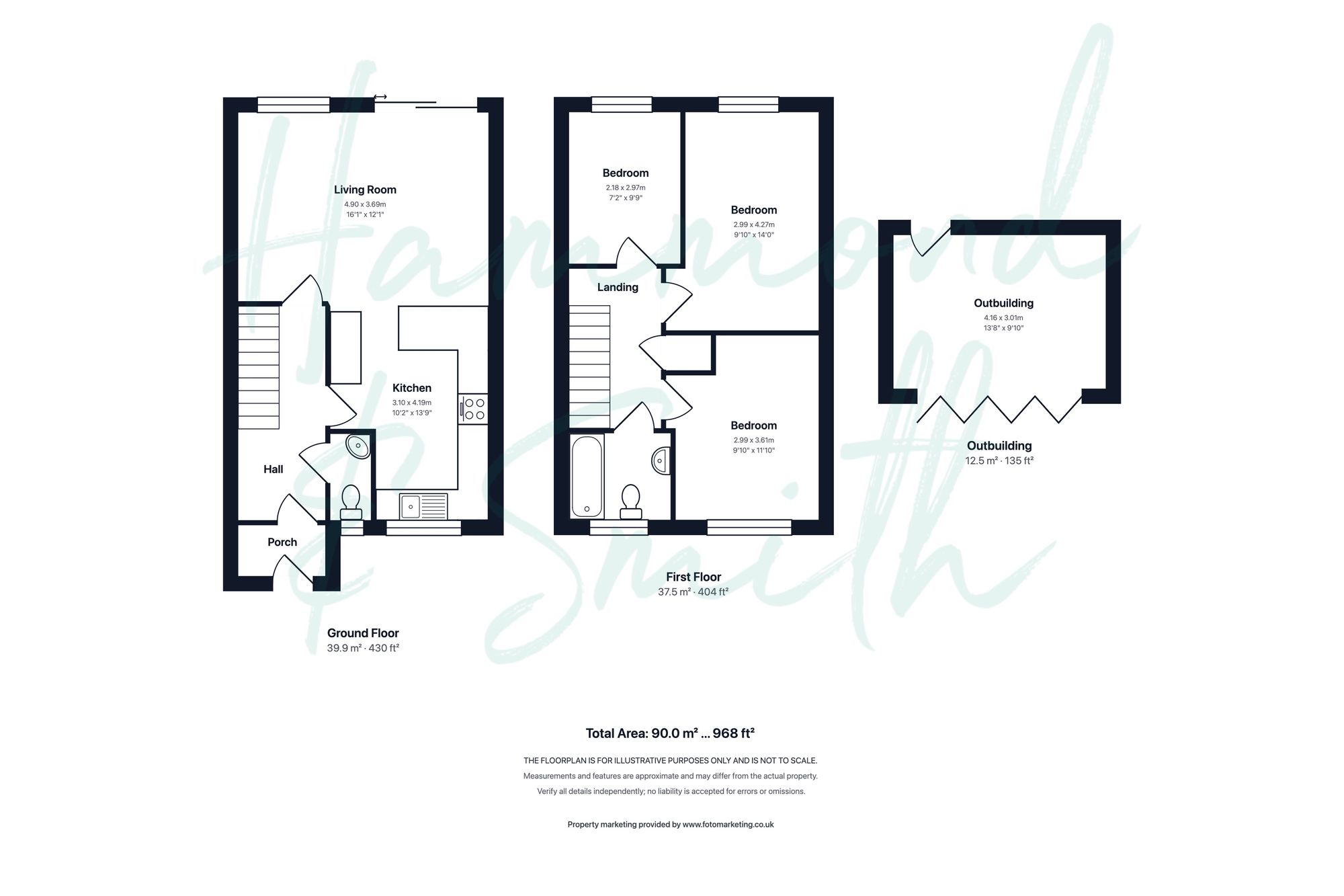 135 Northolt Avenue, Bishop's Stortford floorplan