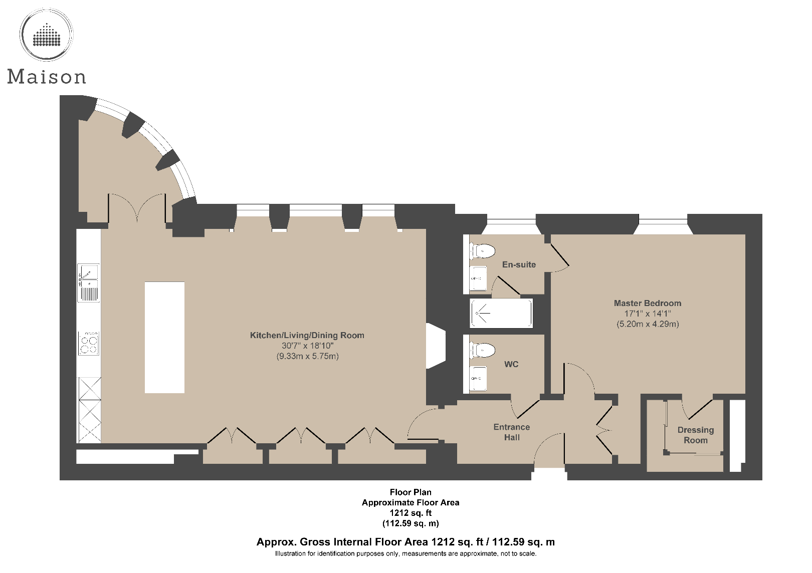 Wildernesse Avenue, Sevenoaks TN15, 1 bedroom flat for sale 61304041