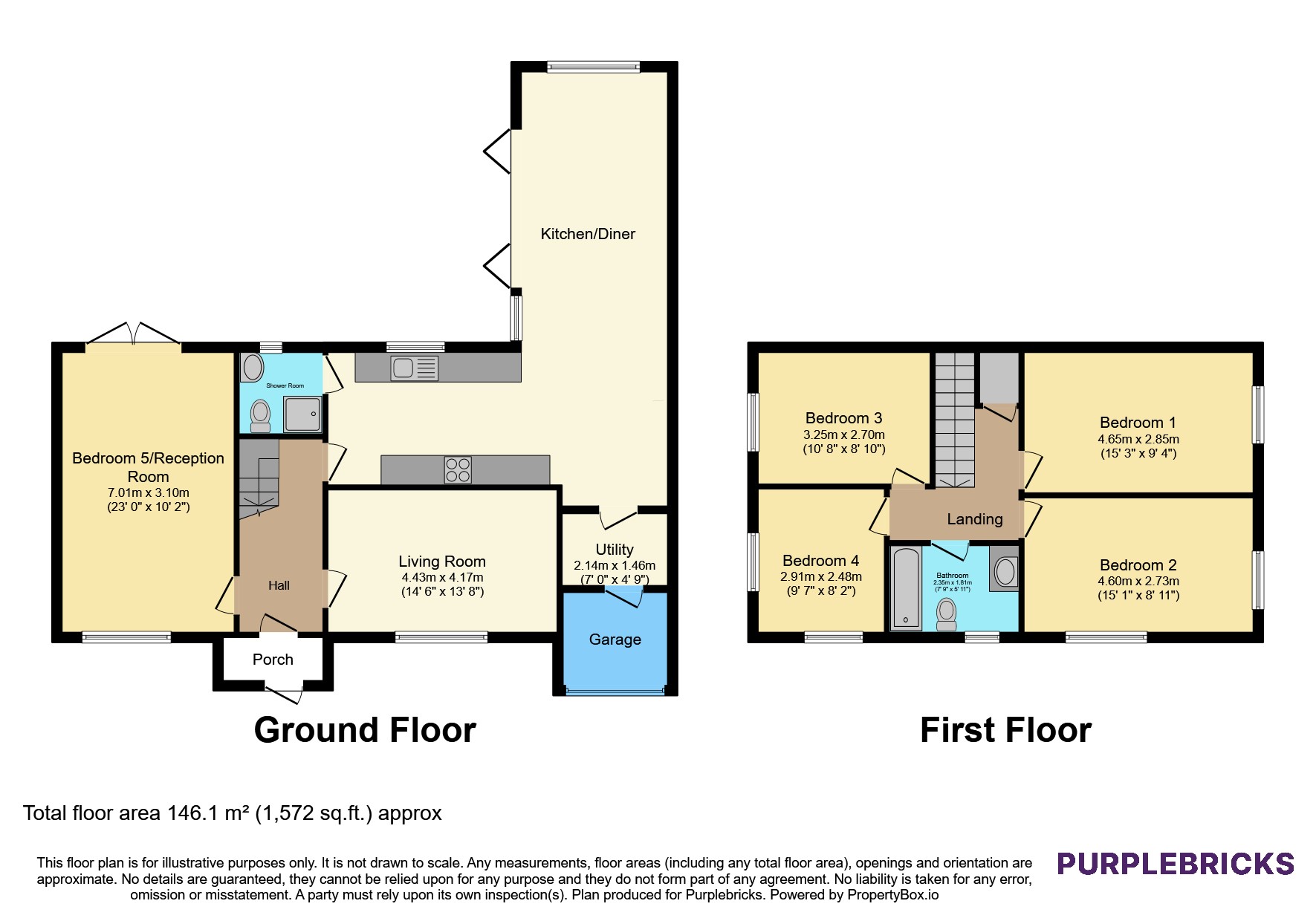 8 Woodland Road, Selsey, Chichester floorplan