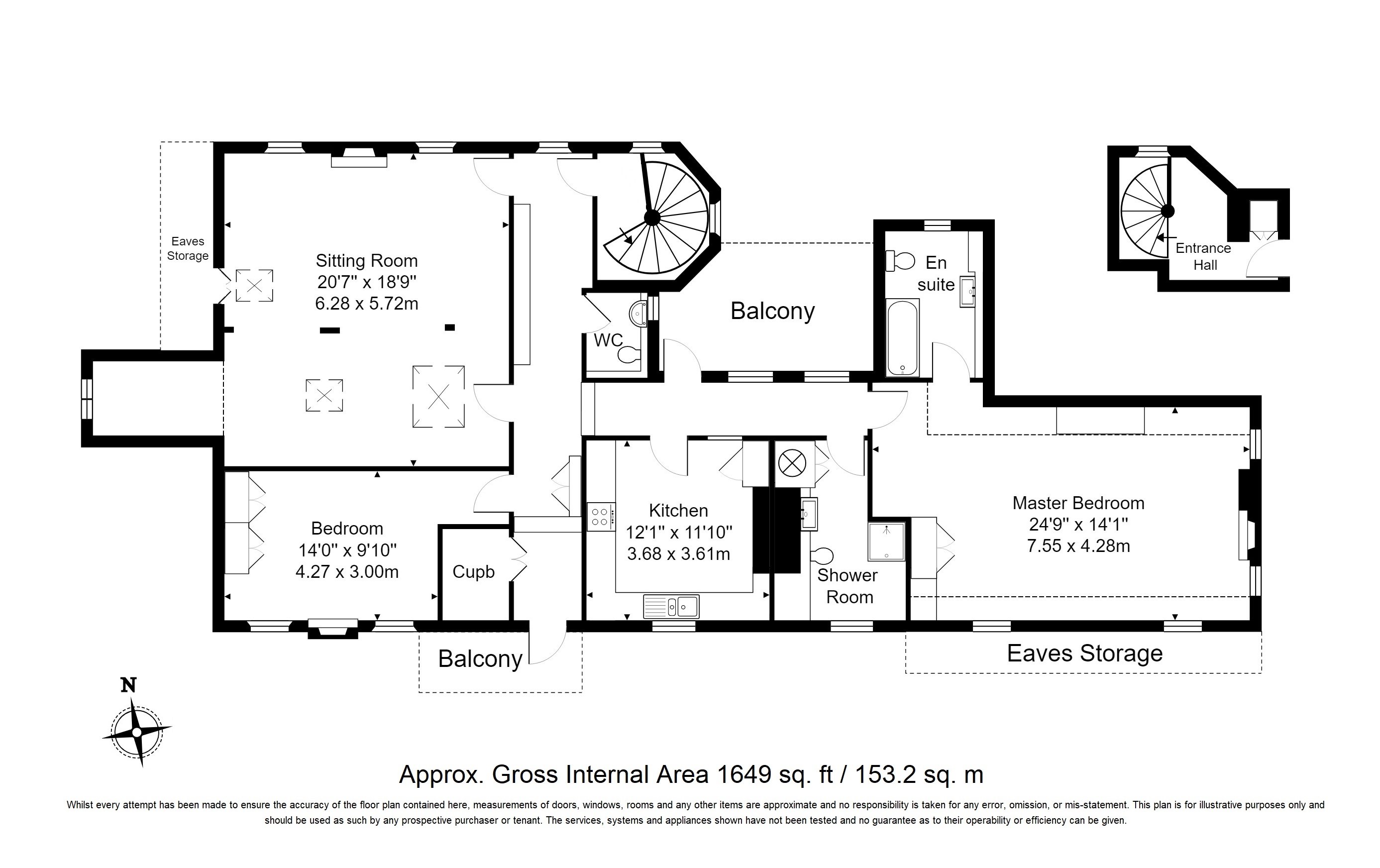 2 Bedrooms Flat to rent in Herons Ghyll, Uckfield TN22