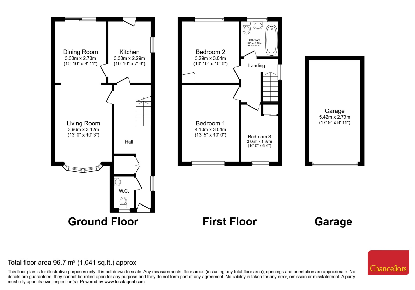 11 Gloucester Road, Gloucester Road, Bagshot floorplan