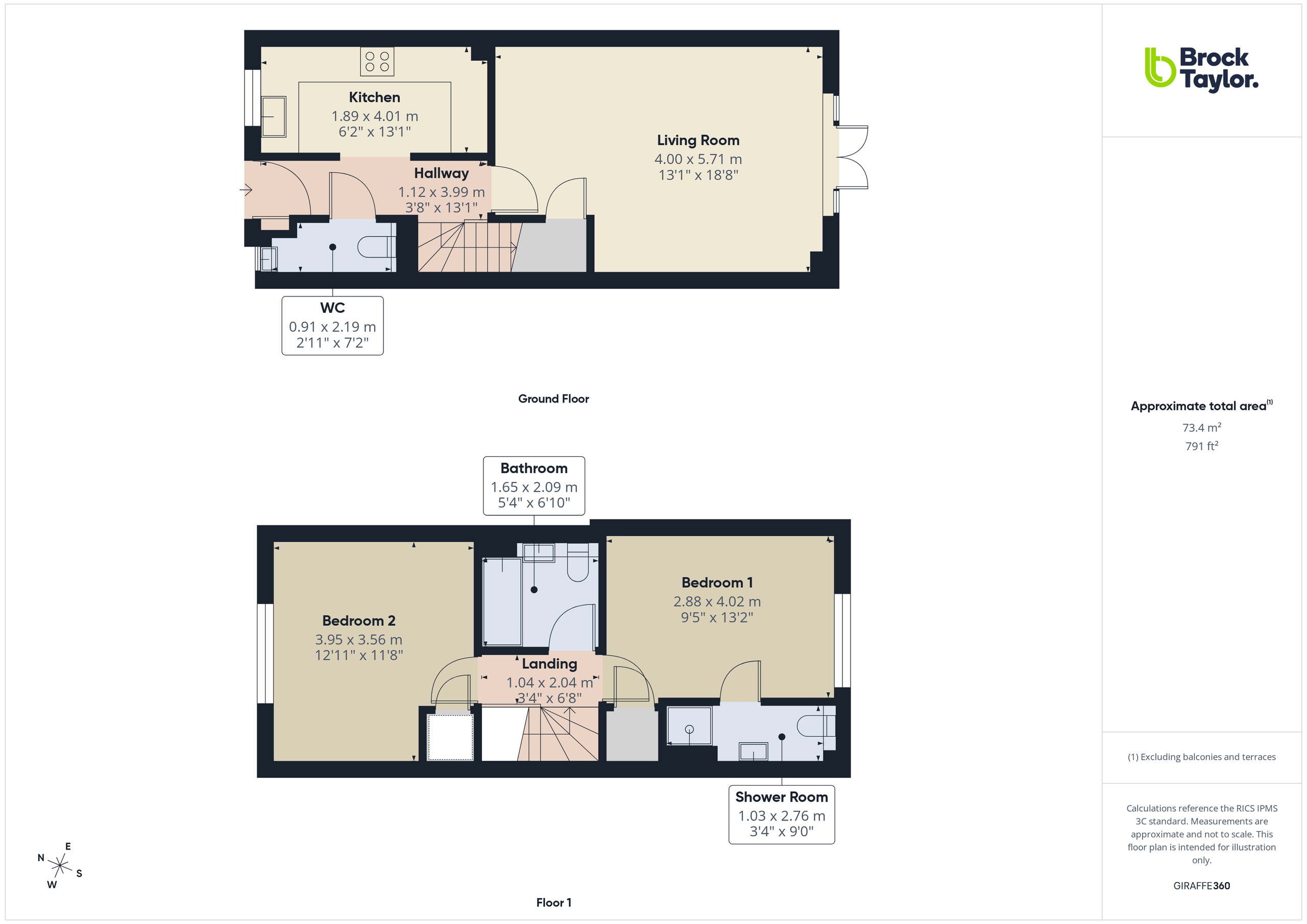 18 High Beeches, Horsham floorplan