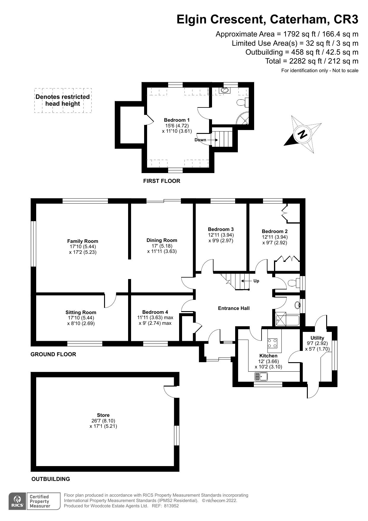 Elgin Crescent, Caterham CR3, 4 bedroom detached house for sale