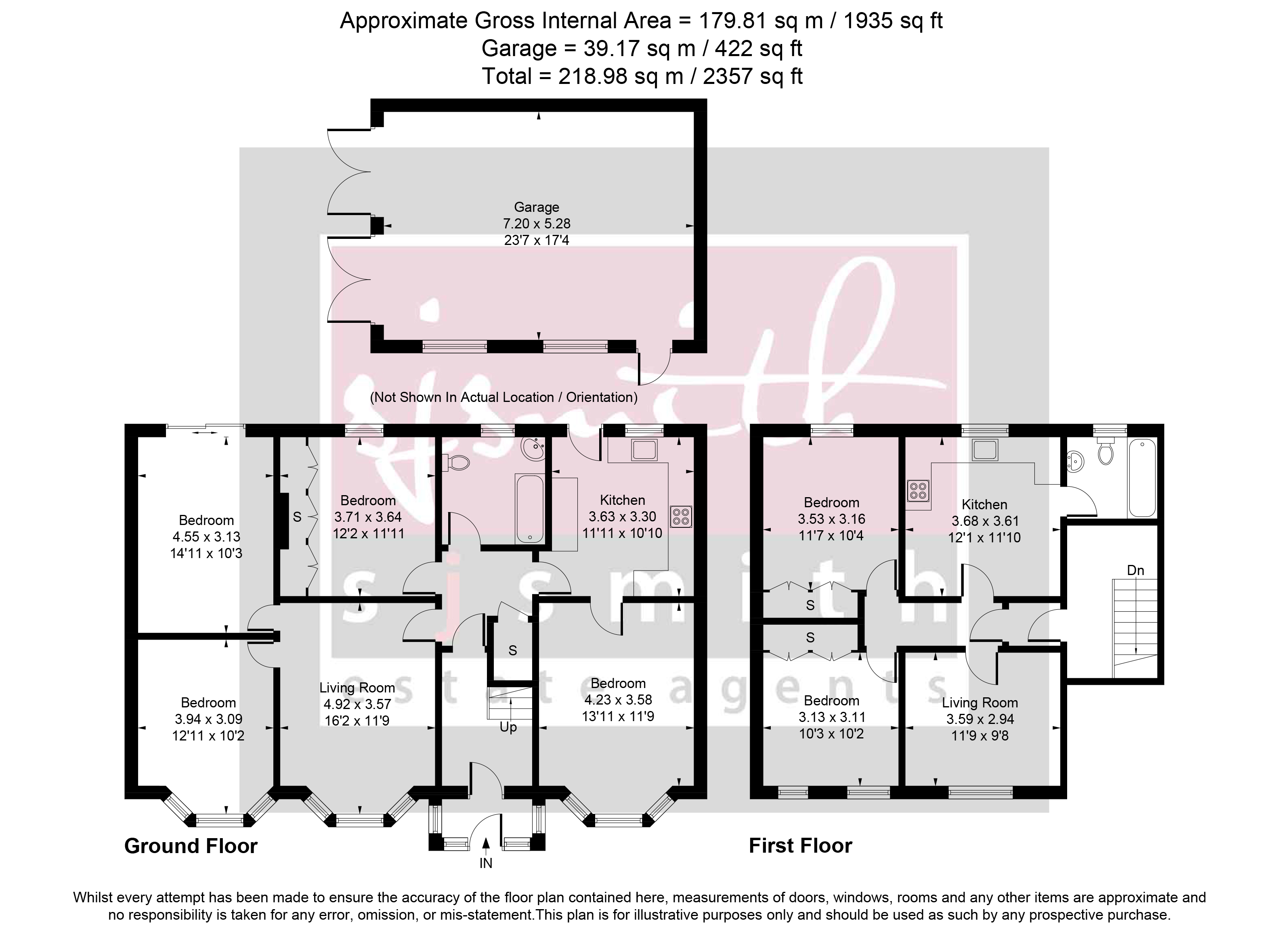 177, Feltham Road, Ashford floorplan