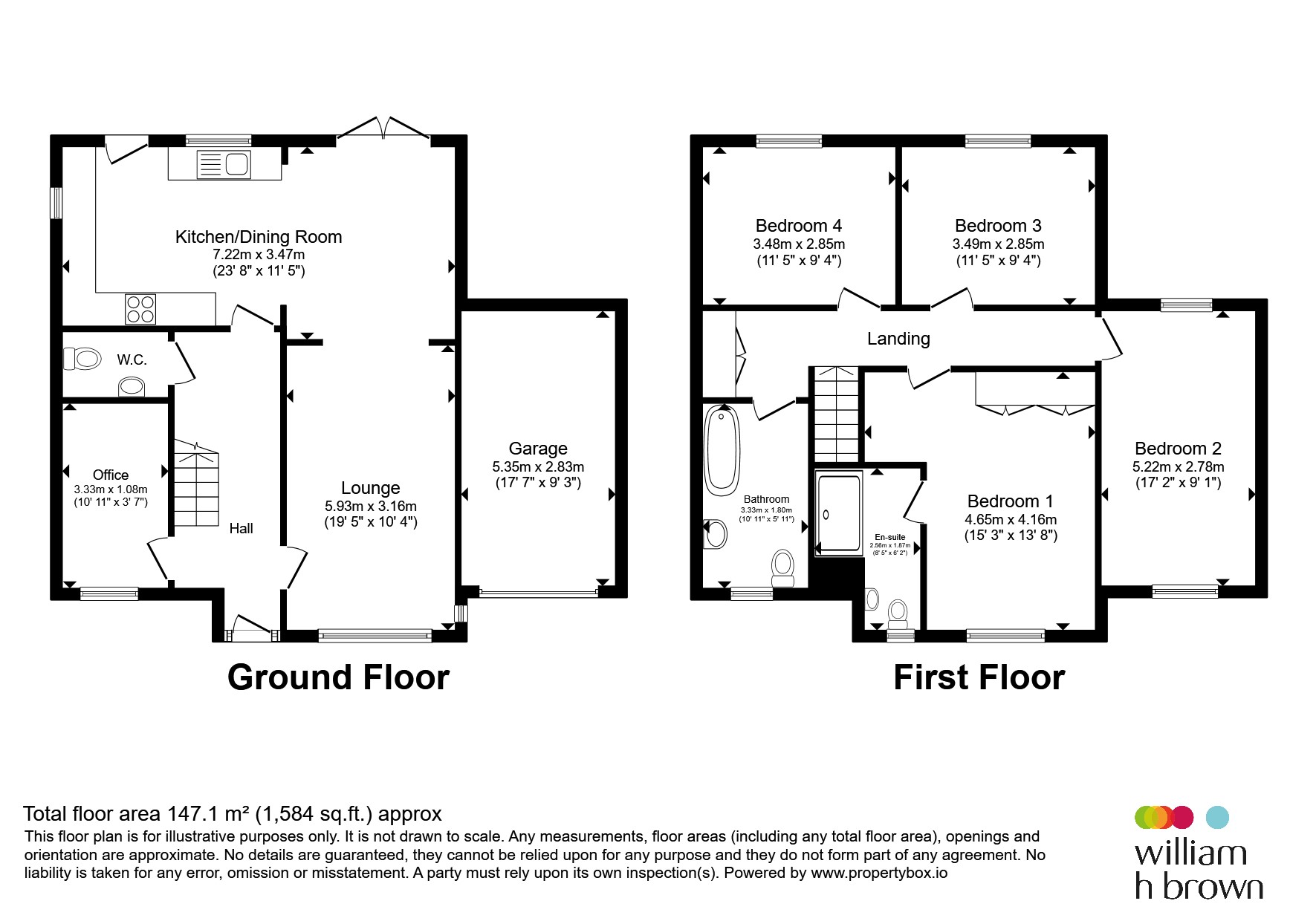 43, Upper Olland Street, Bungay floorplan