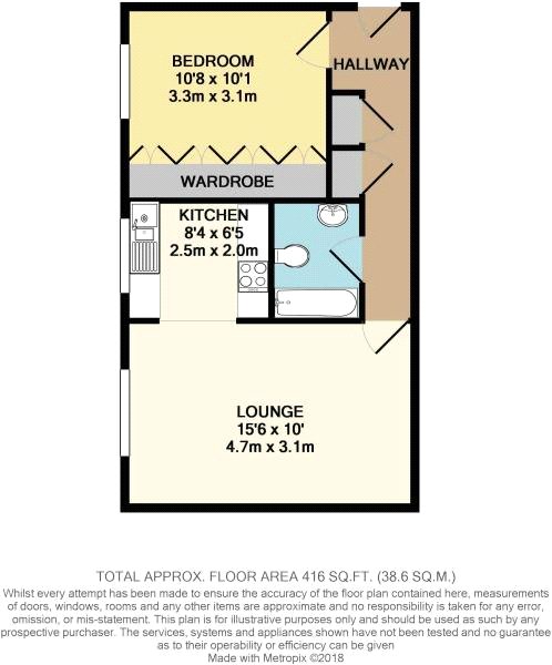 Flat 10, Cygnet Court,, Swan Street, Halstead floorplan