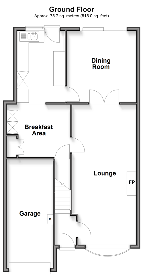 Batemans Road Woodingdean, Brighton floorplan