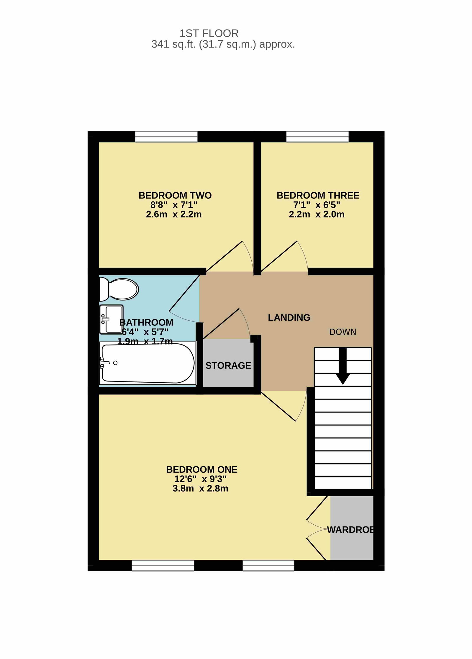 26, Ansty Drive, Cannock floorplan