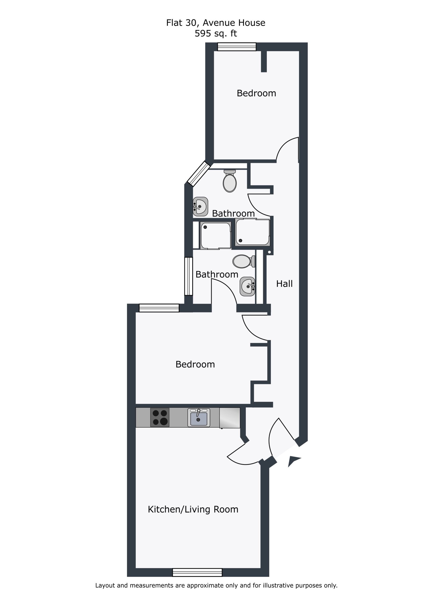 Avenue House, Allitsen Road, London floorplan