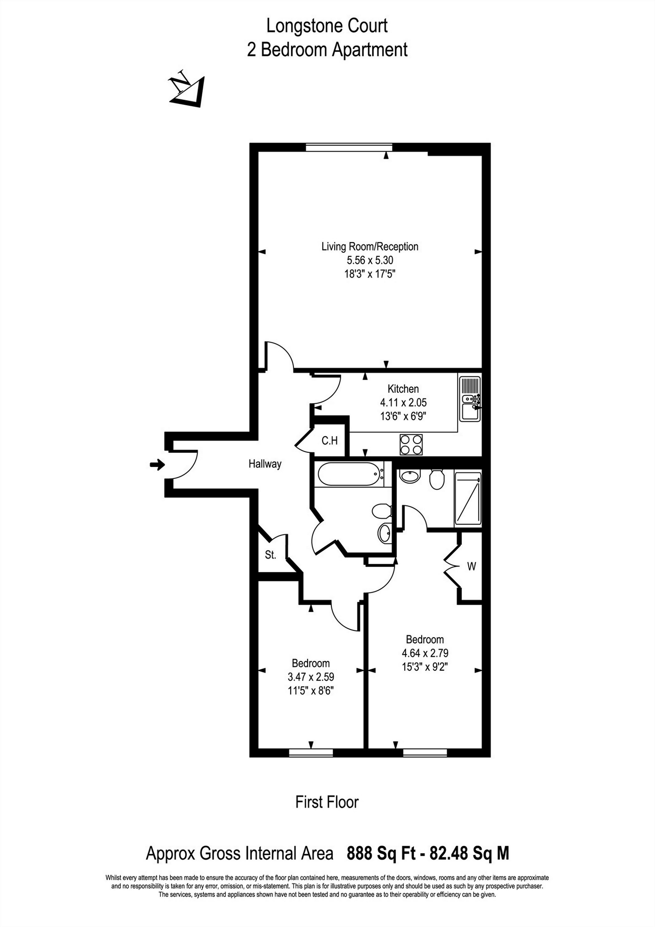 2 Bedrooms Flat to rent in Longstone Court, 22 Great Dover Street, London SE1