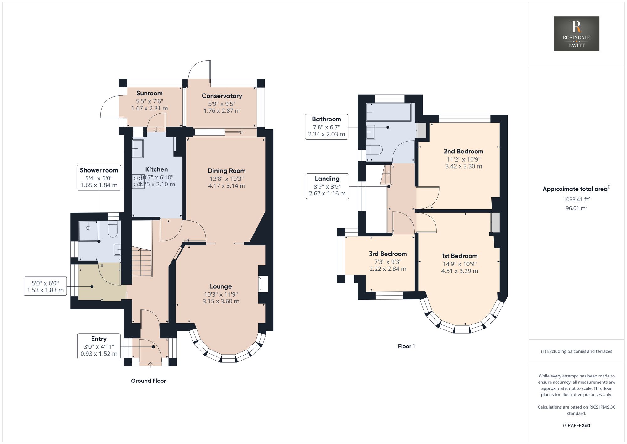 1 Oakley Avenue, Croydon floorplan