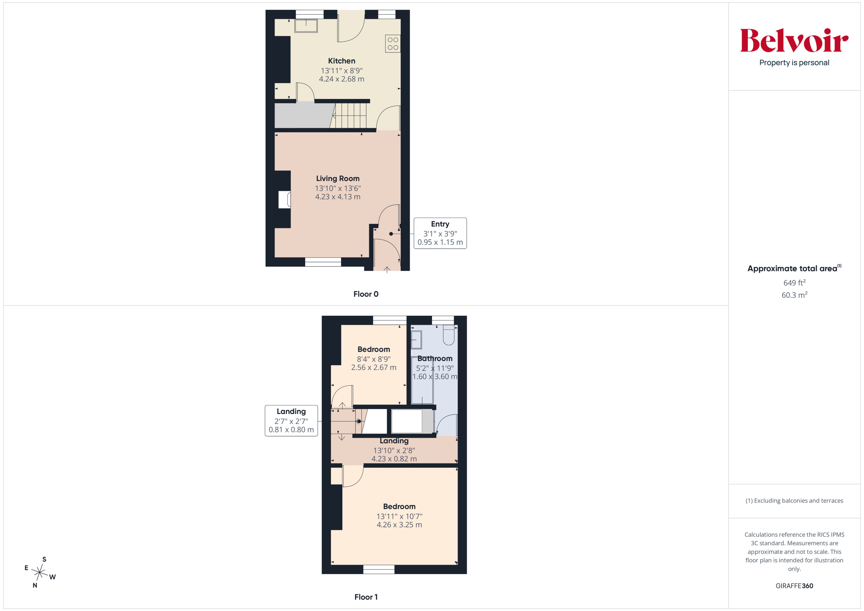 64, Manley Street, Wigan floorplan