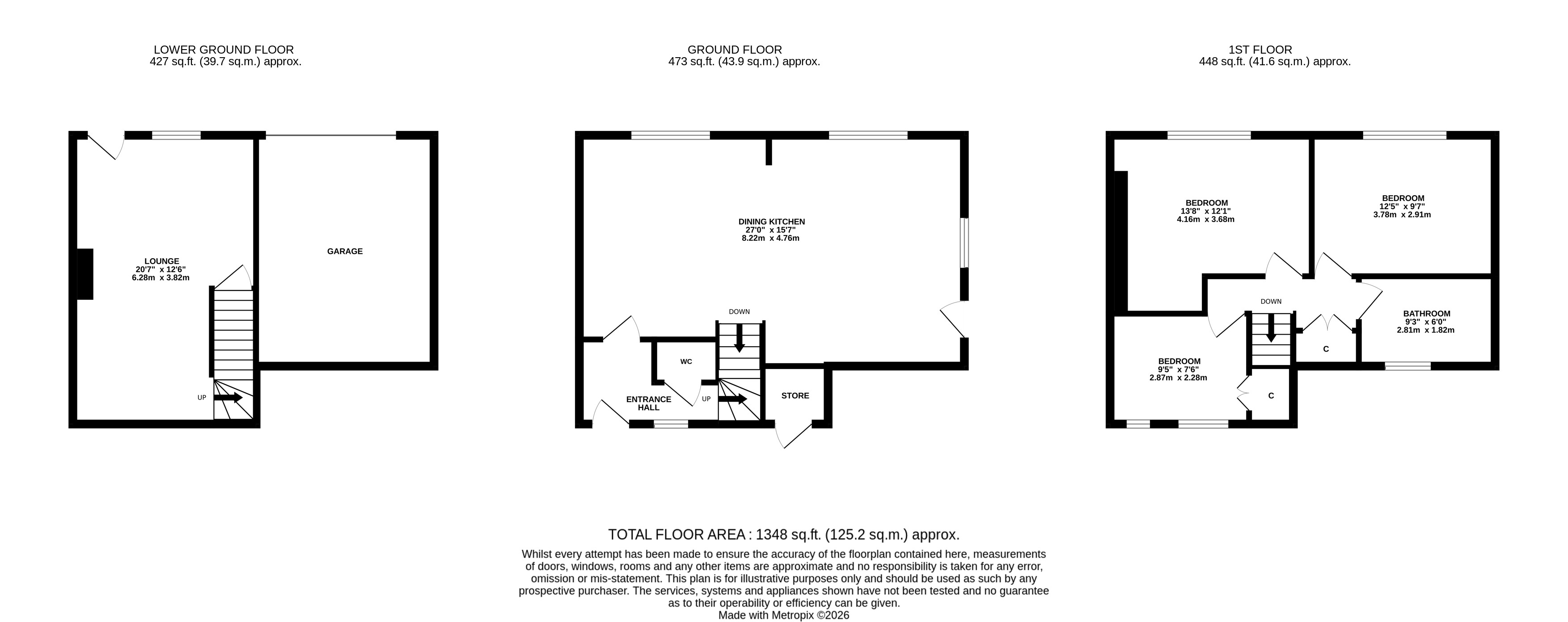9, Rook Street, Keighley floorplan