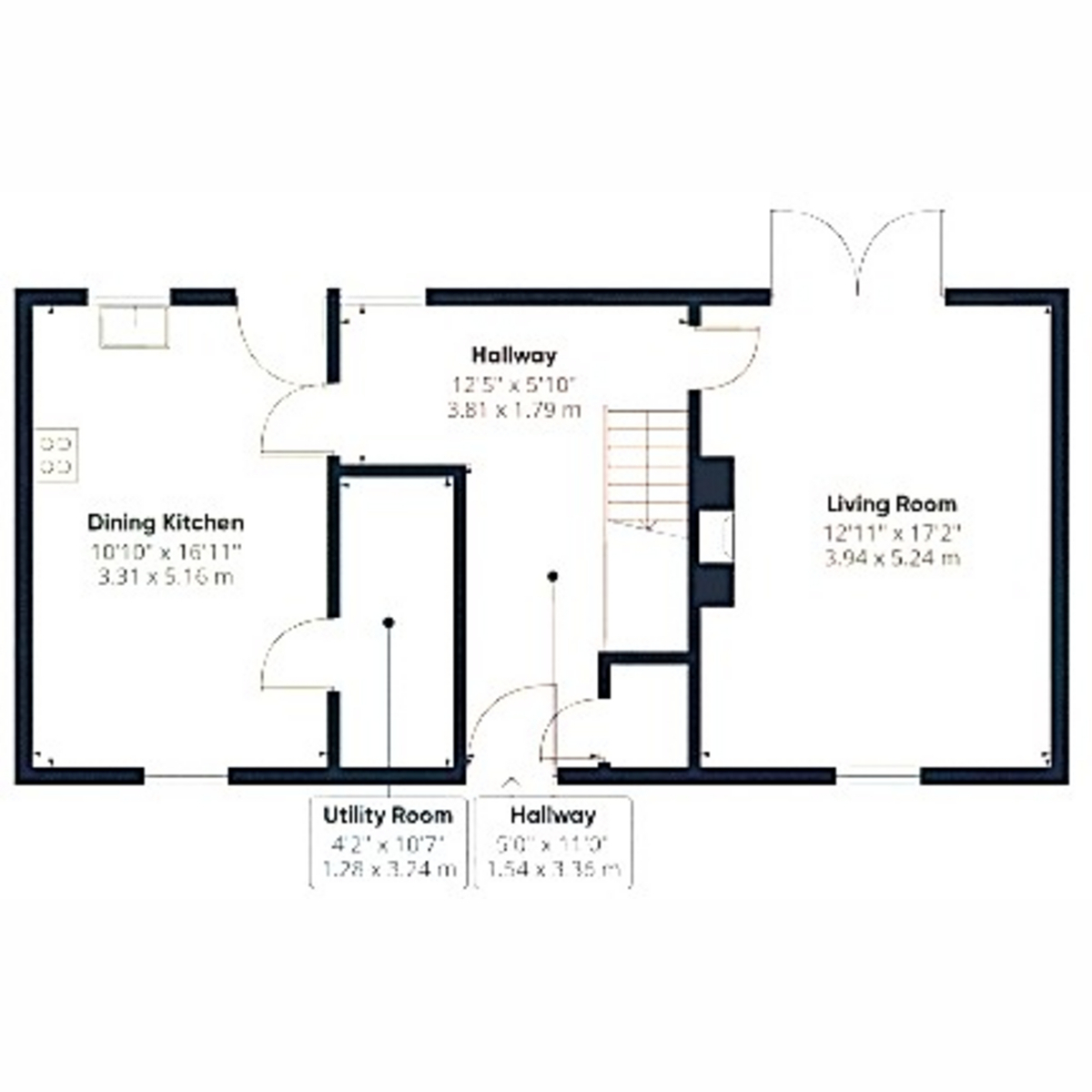 Beckside, Tenter Row, Penrith floorplan