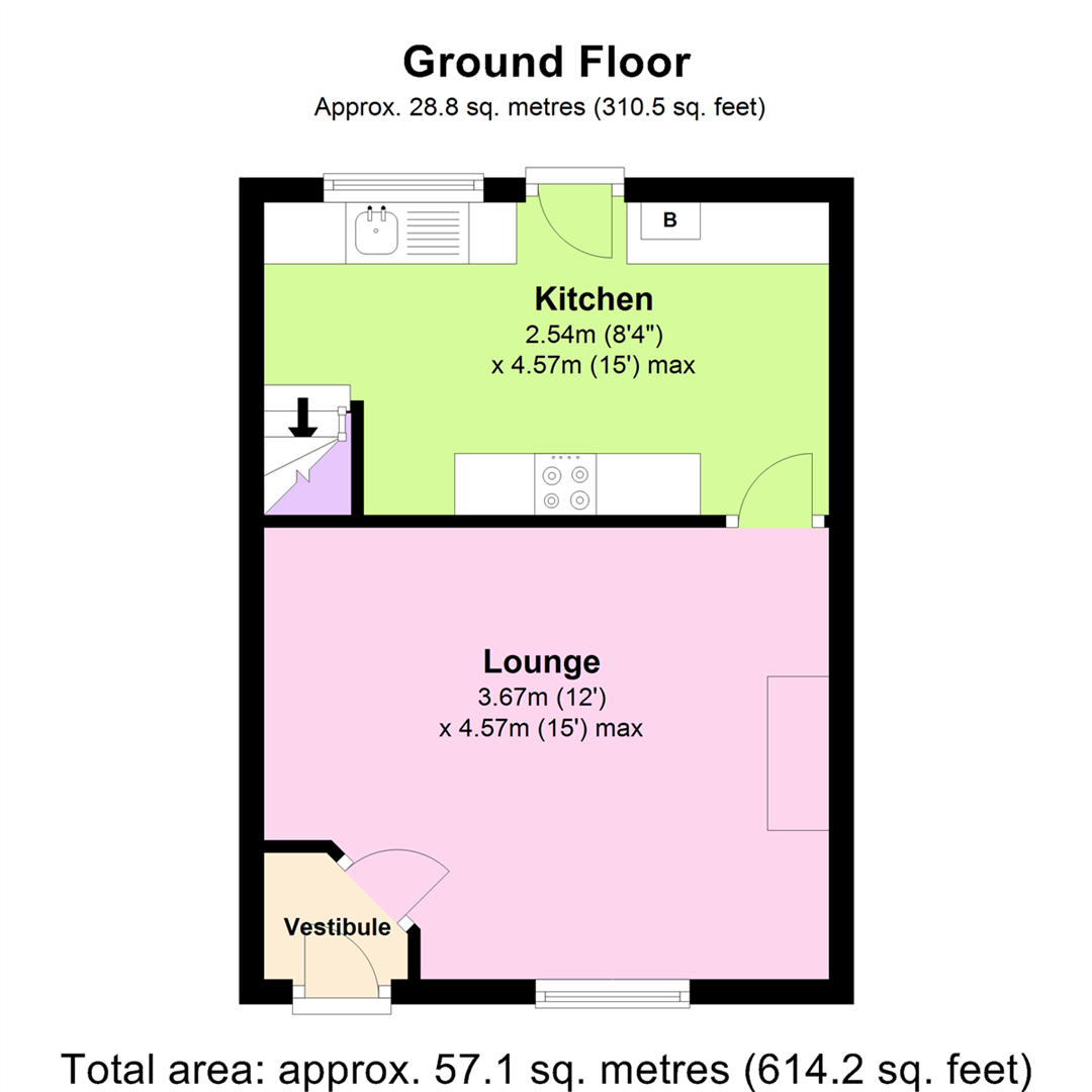 2 Bedrooms Terraced house for sale in Baron Street, Rawtenstall, Rossendale BB4