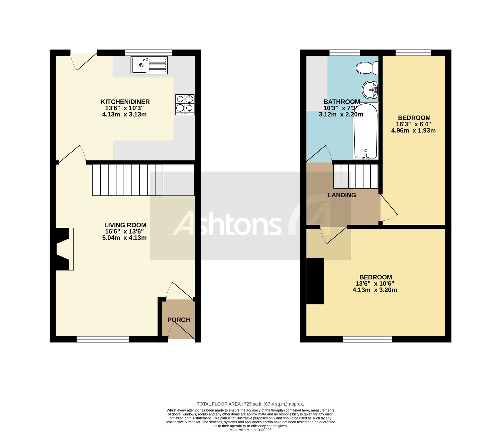 5 Severn Street, Leigh floorplan