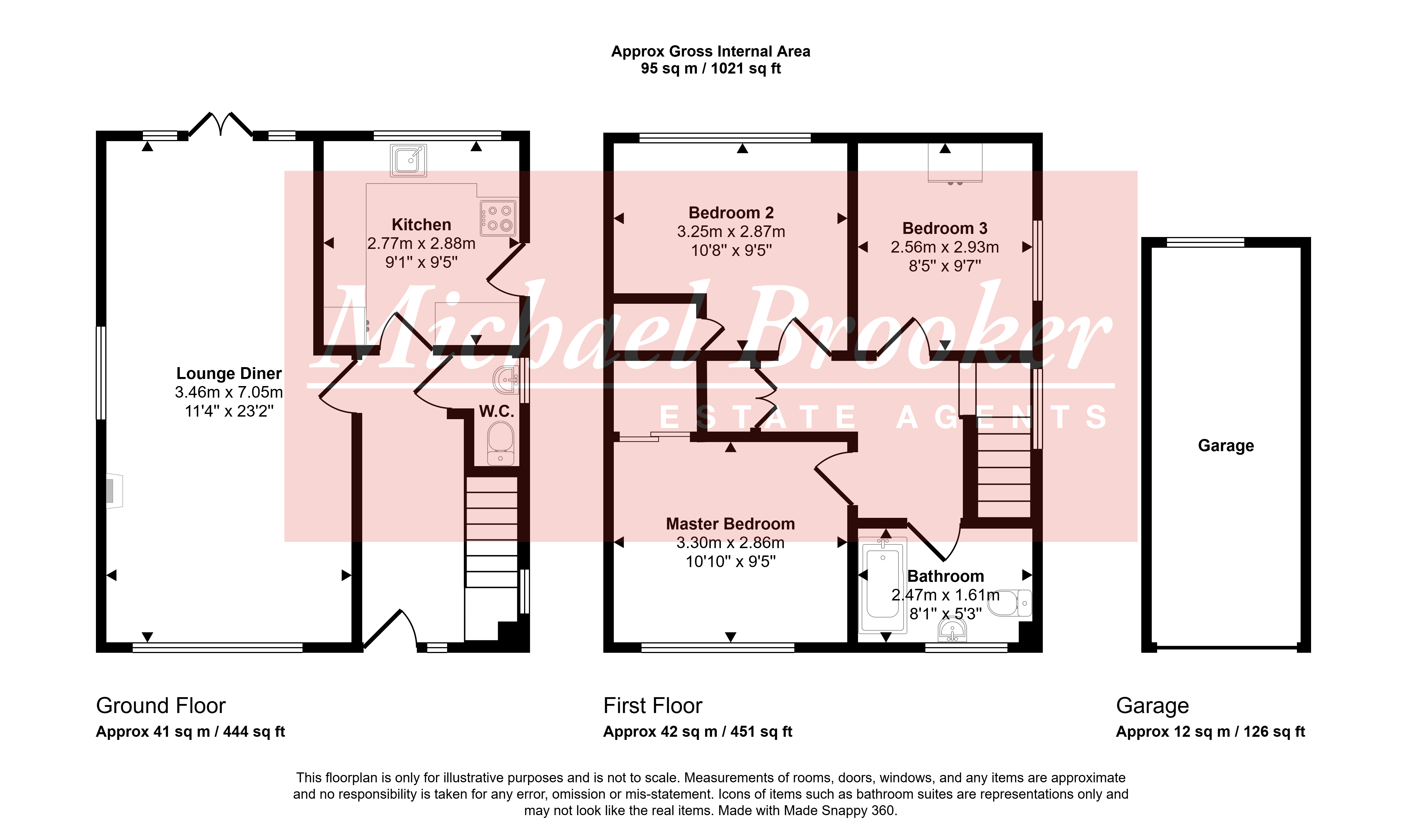 22, Rochester Way, East Sussex floorplan