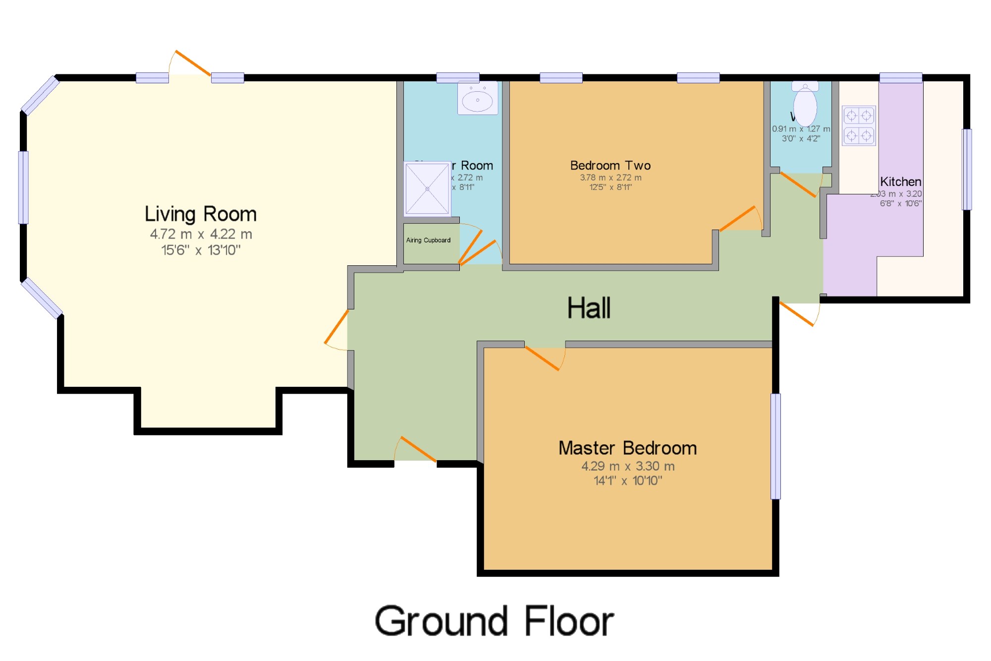 2 Bedrooms Flat for sale in Milnthorpe Road, Eastbourne, East Sussex BN20