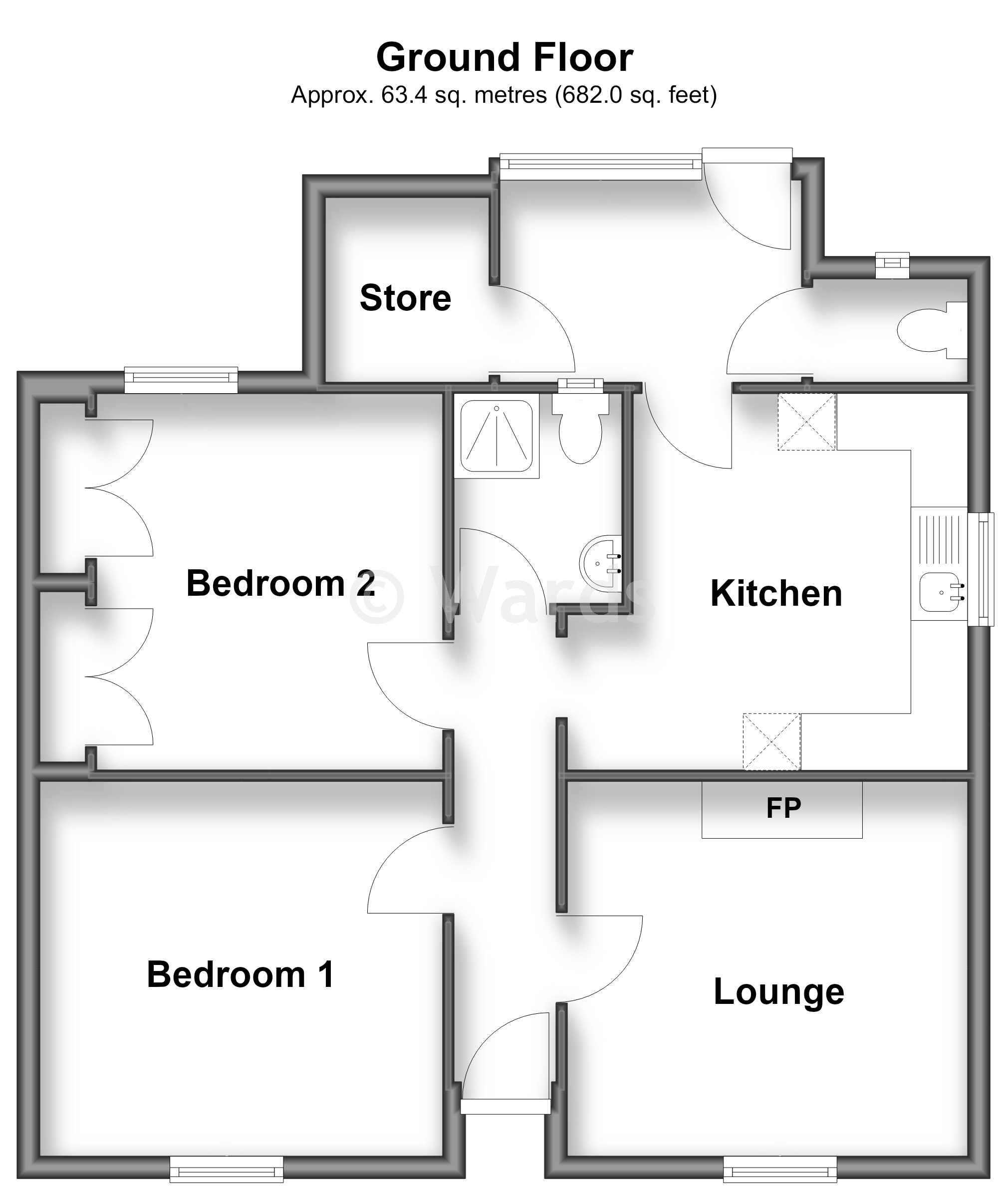 Castle View, West Hythe Road, Hythe floorplan