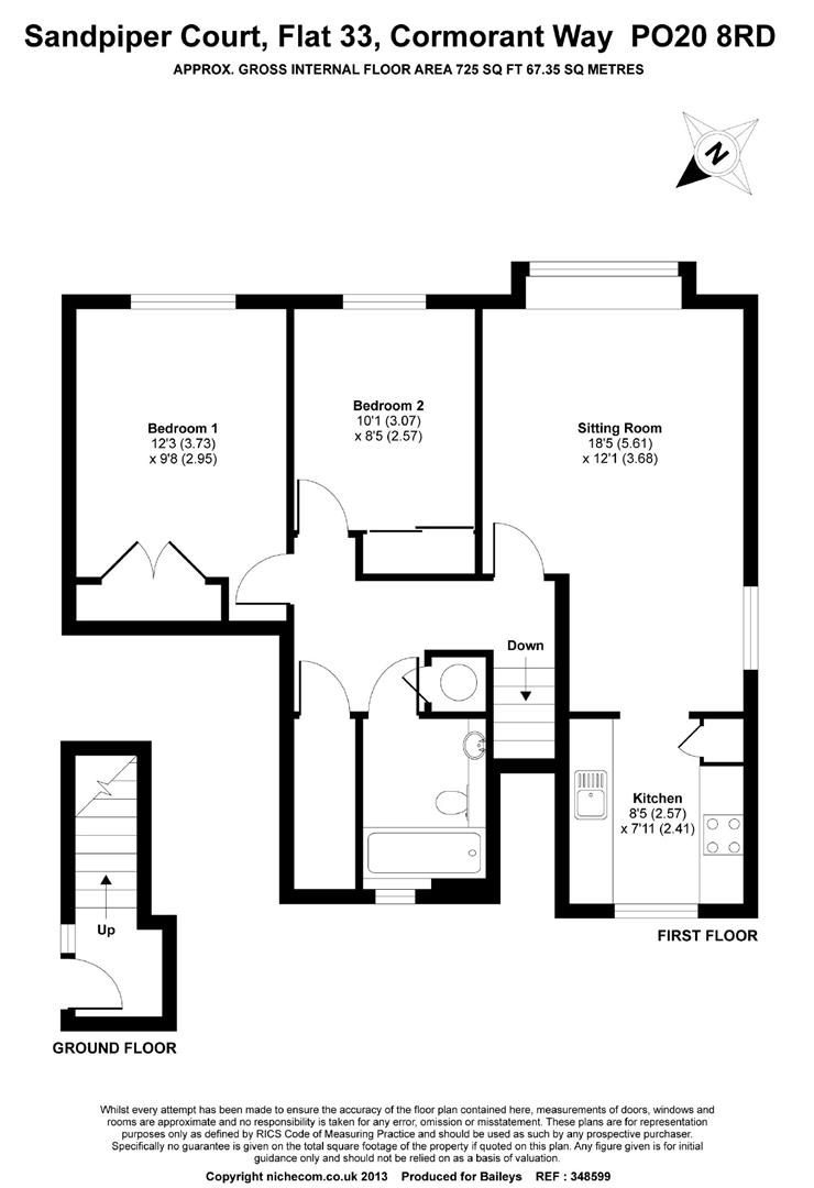 33, Sandpiper Court, East Wittering Chichester floorplan