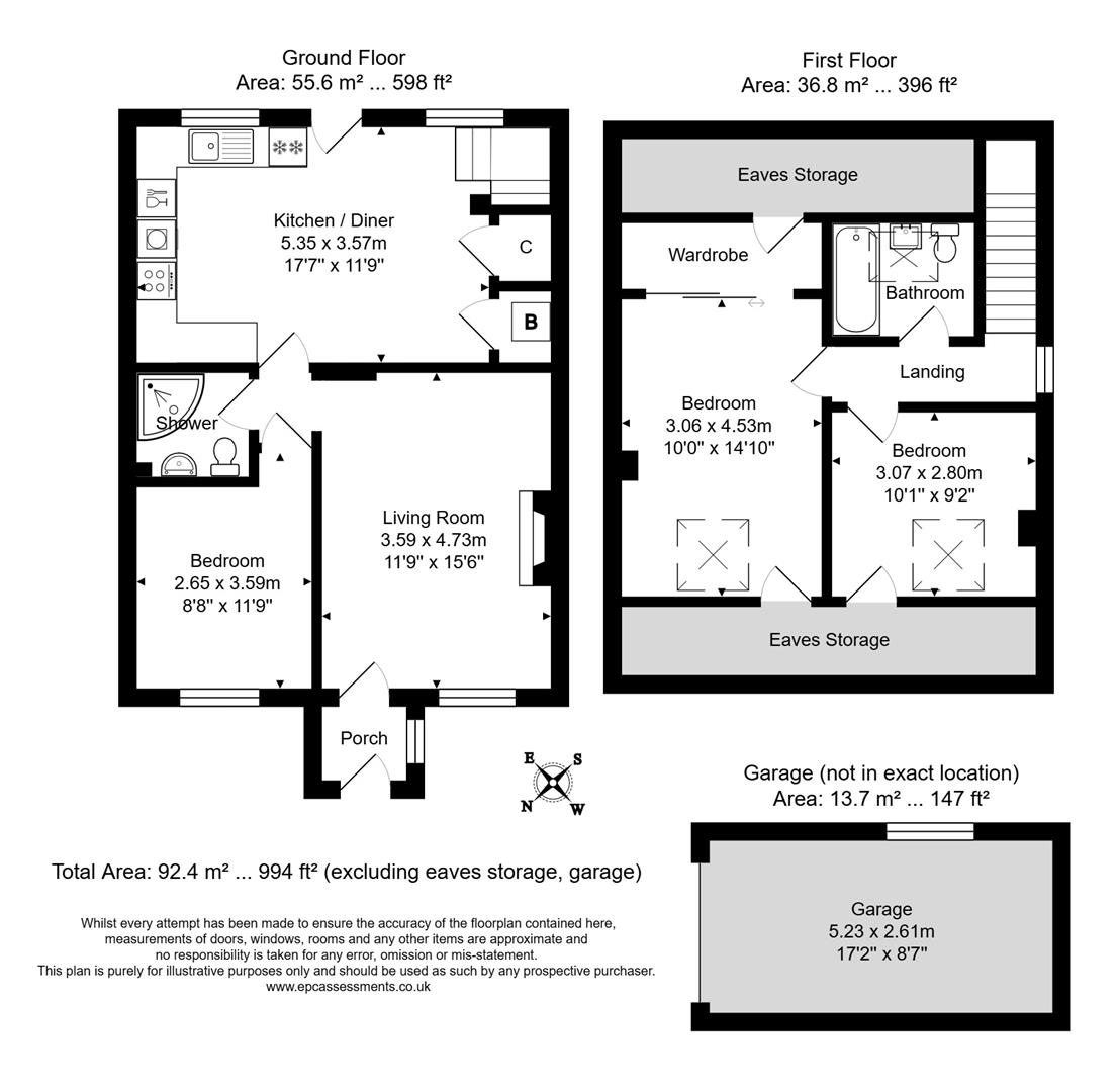 31, Westerham Walk, Calne floorplan