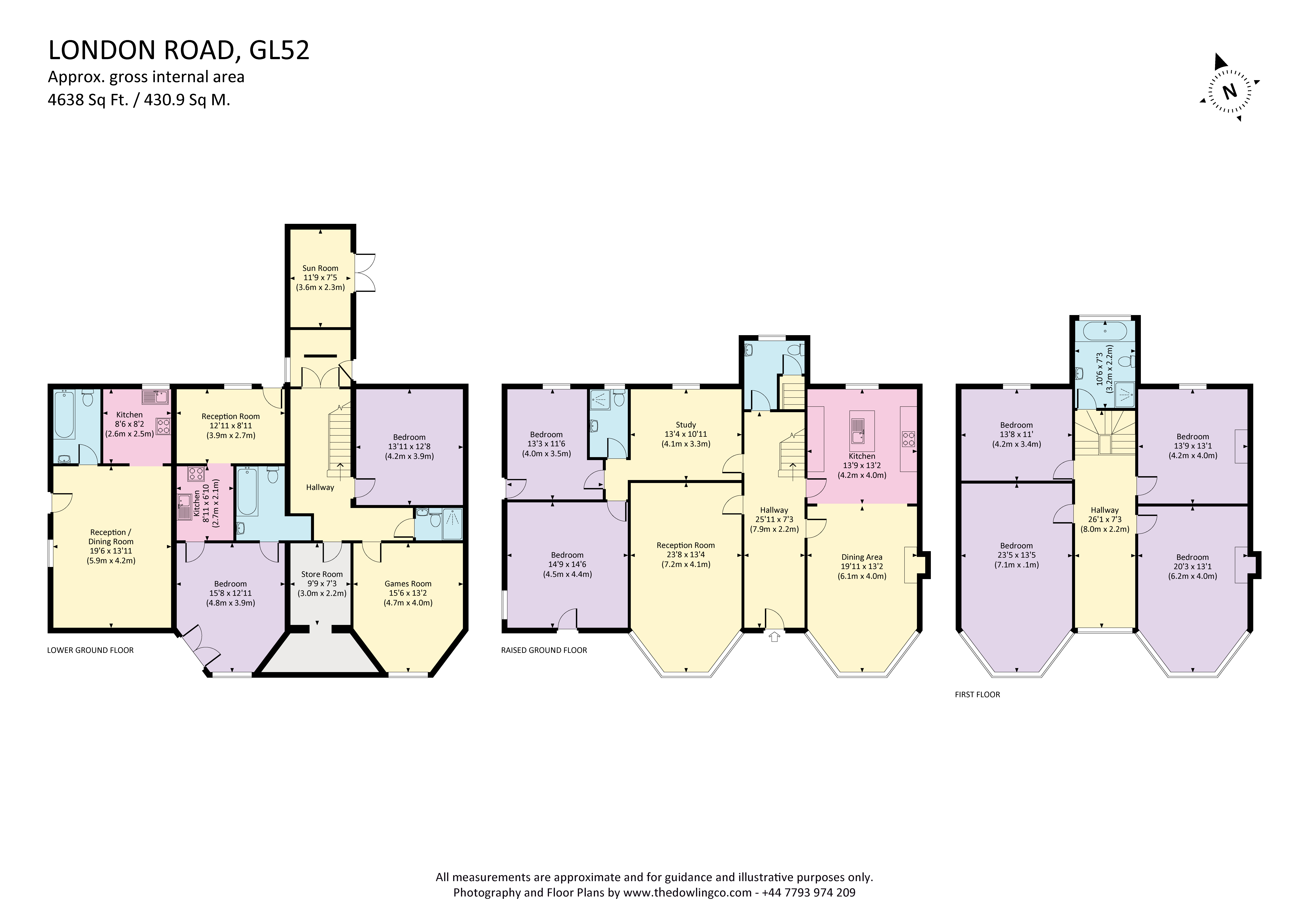 324, London Road, Cheltenham floorplan