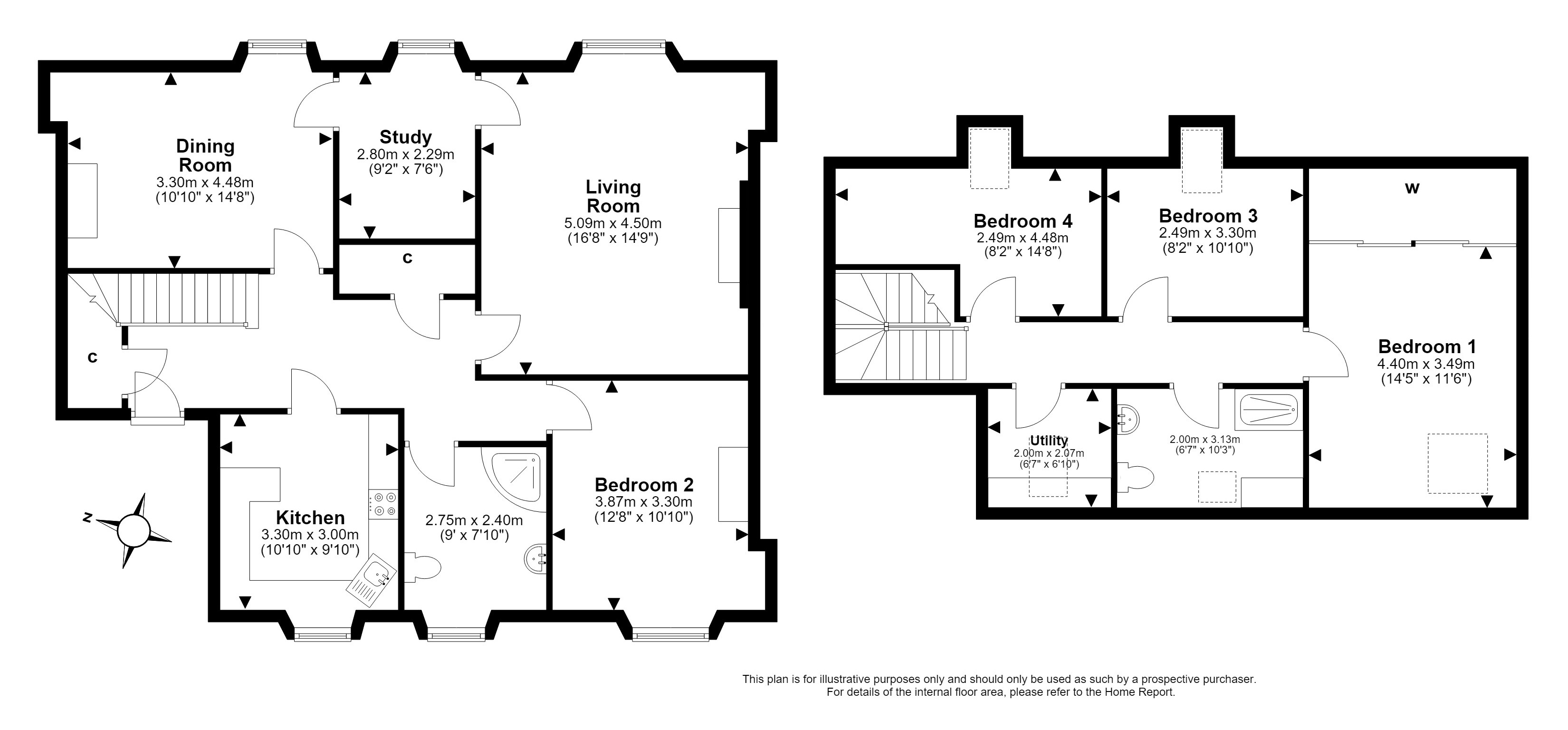 50/2, Portland Street, Leith, Edinburgh floorplan