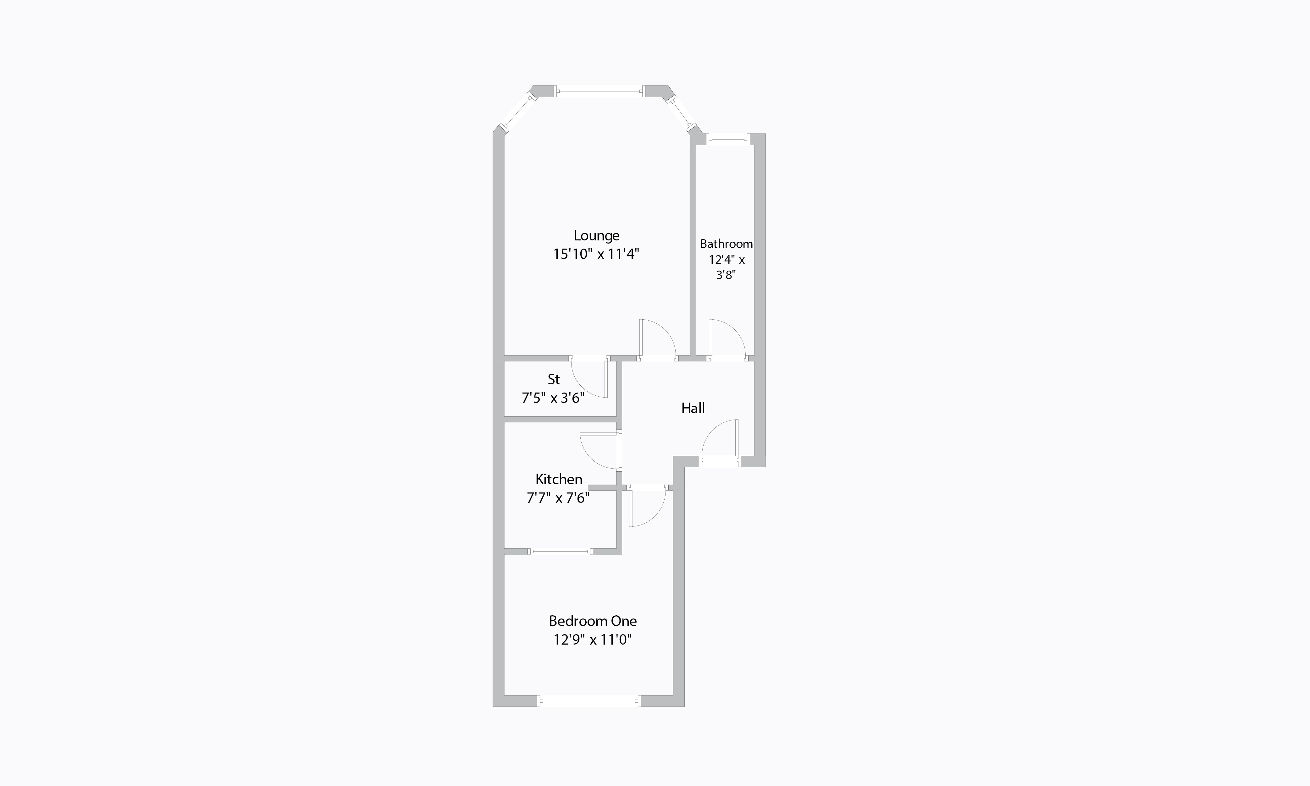 1 Bedrooms Flat for sale in Esmond Street, Flat 1/1, Yorkhill, Glasgow G3
