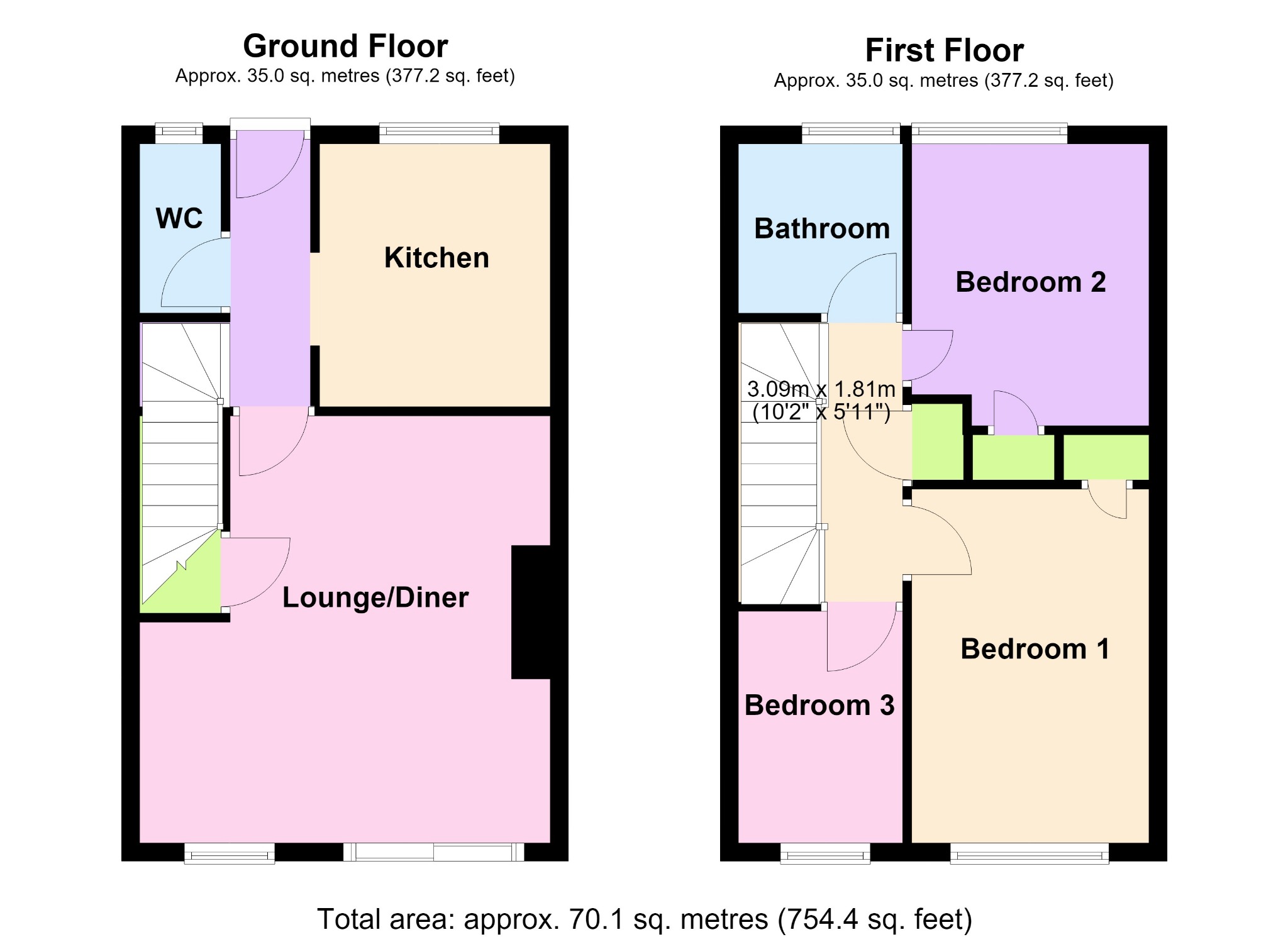 26 Hook Lane, Bognor Regis floorplan