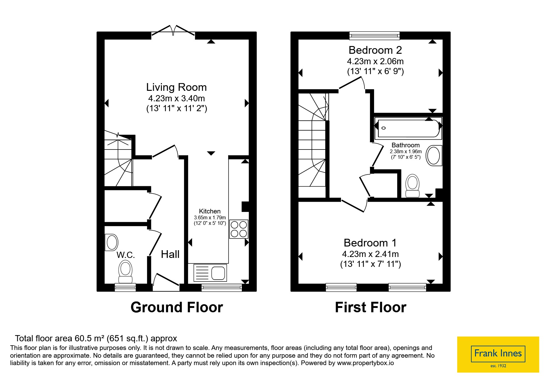 47, Barley Close, Nottinghamshire floorplan
