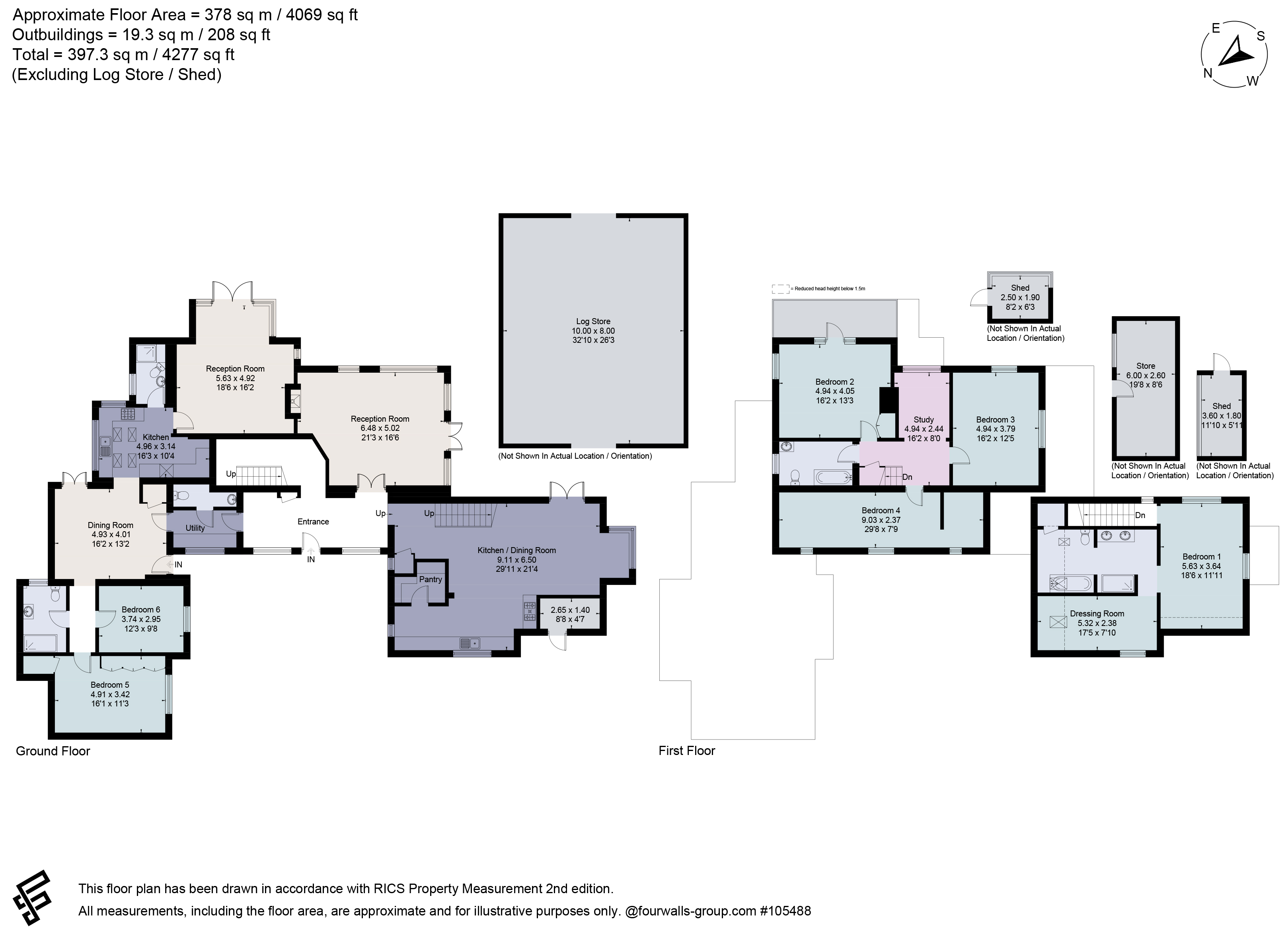 Silver Birches,, Ox Drove, Newbury floorplan