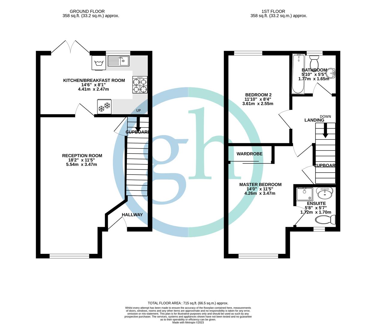 81, Flemming Avenue, Middlesex floorplan