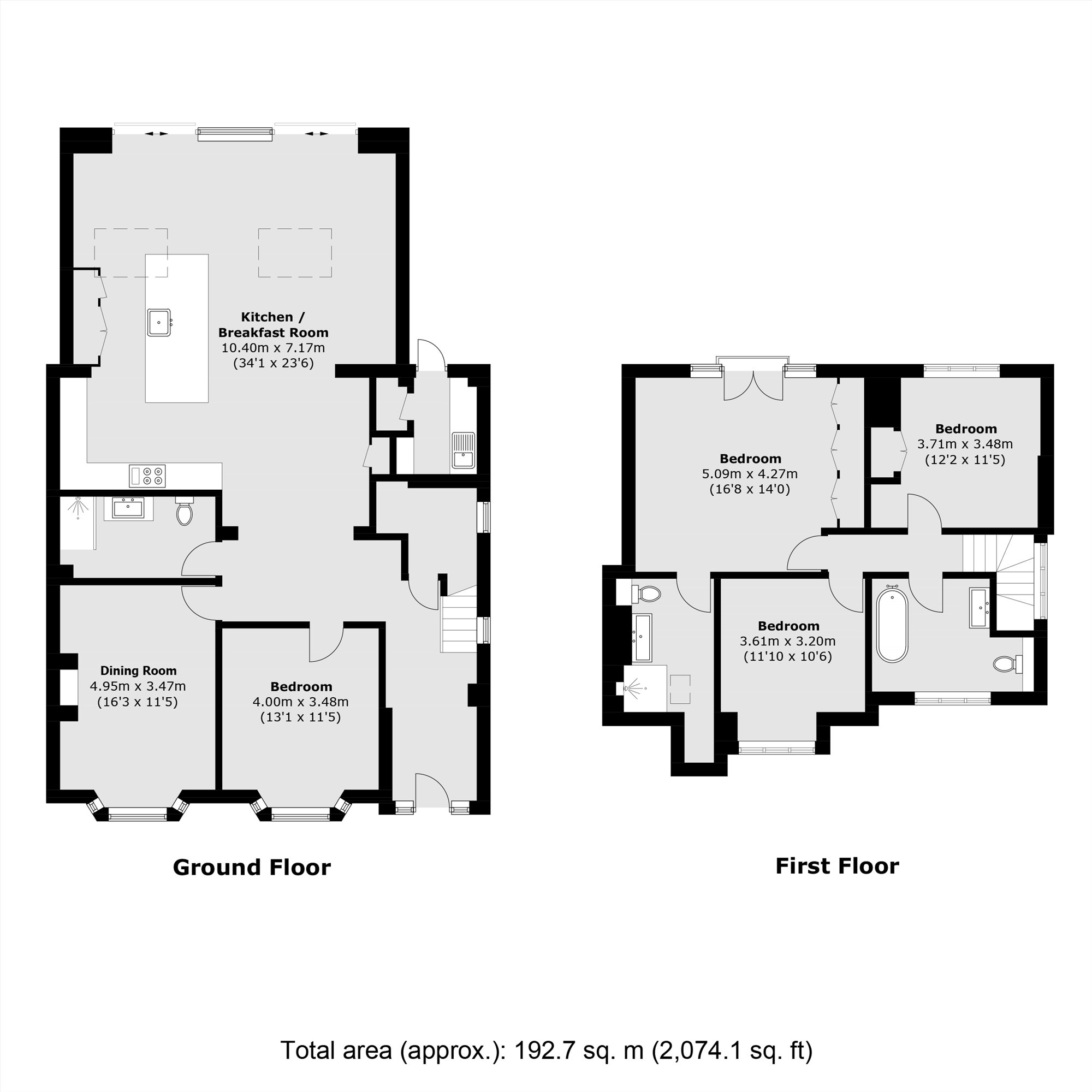 9, Sanderstead Avenue, London floorplan