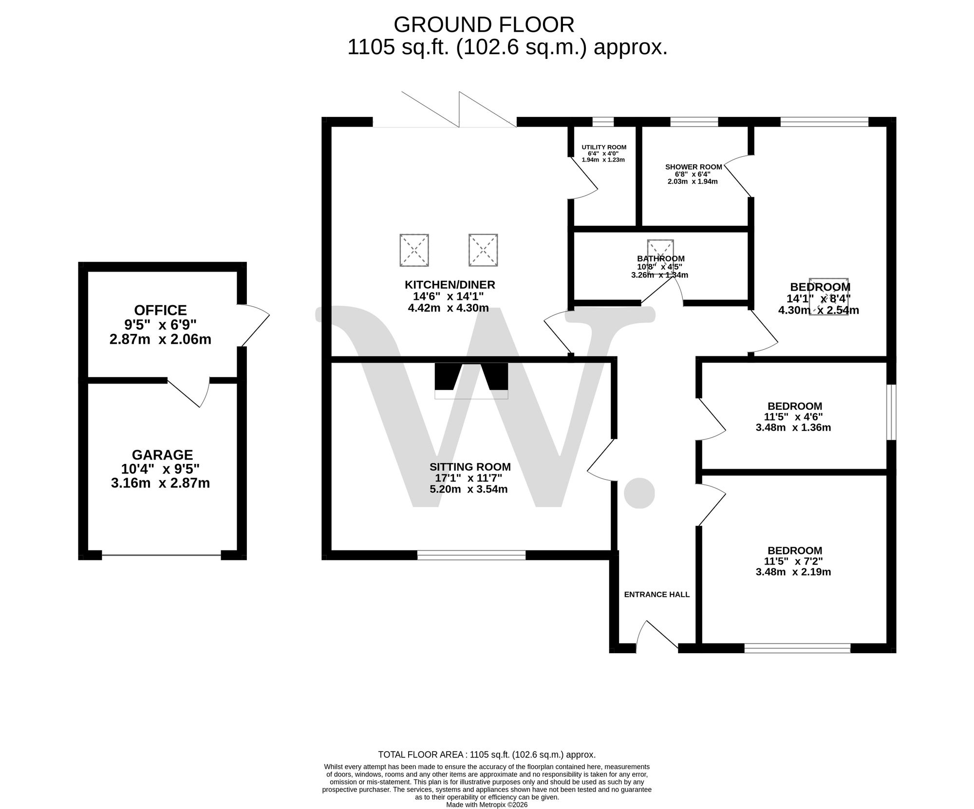 23 George Drive, Norwich floorplan