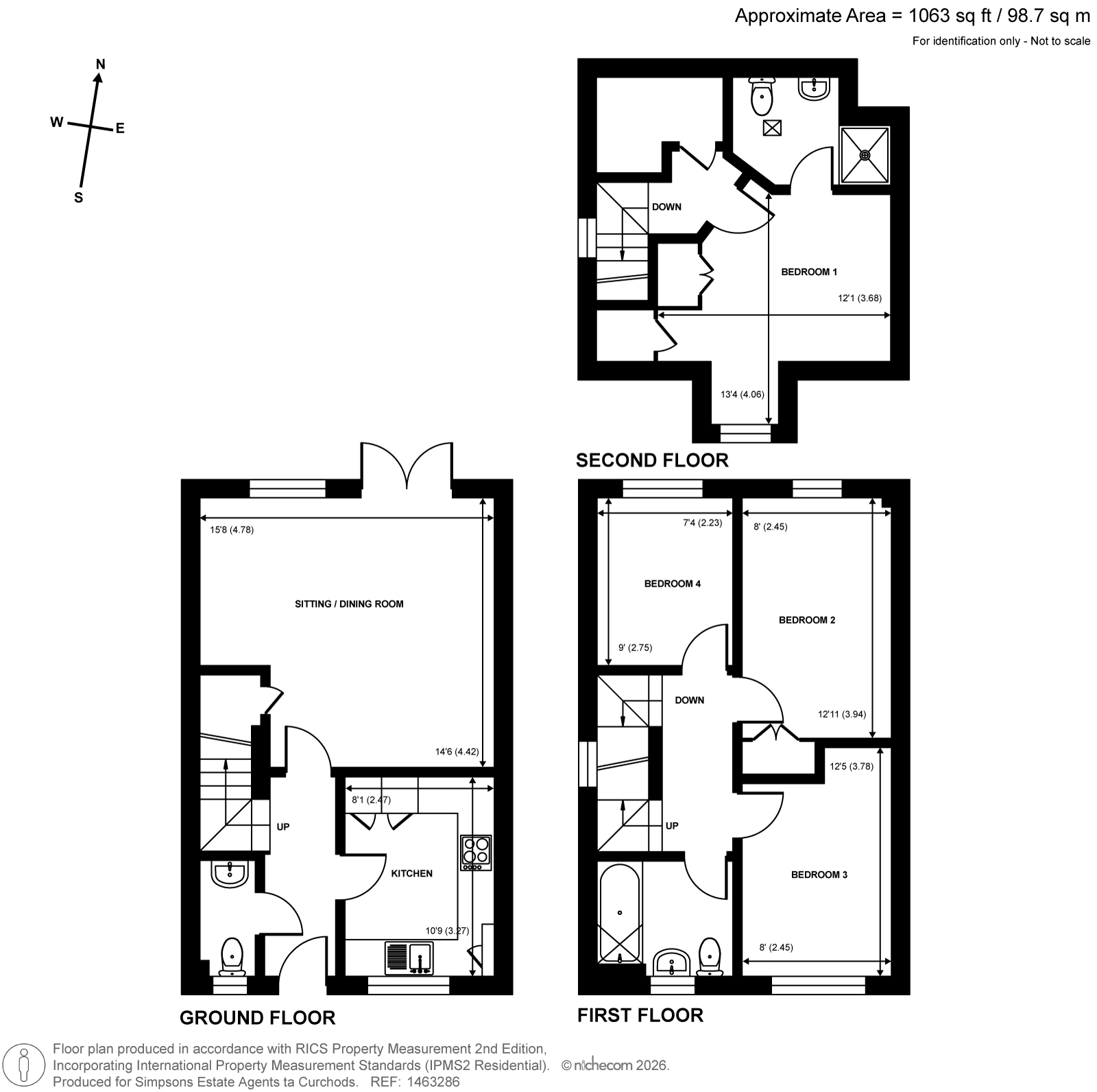 63, Brookwood Farm Drive, Woking floorplan