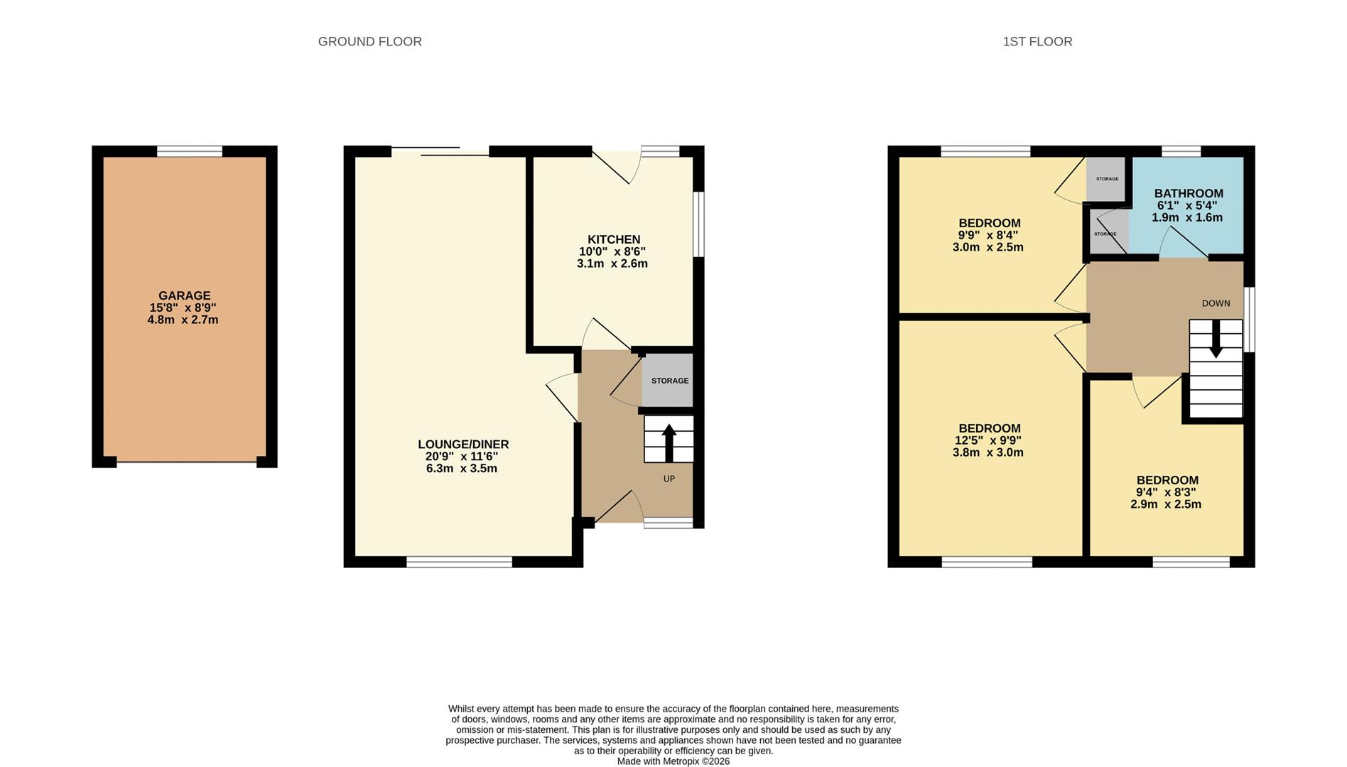 27, St. Anthonys Road, Kettering floorplan