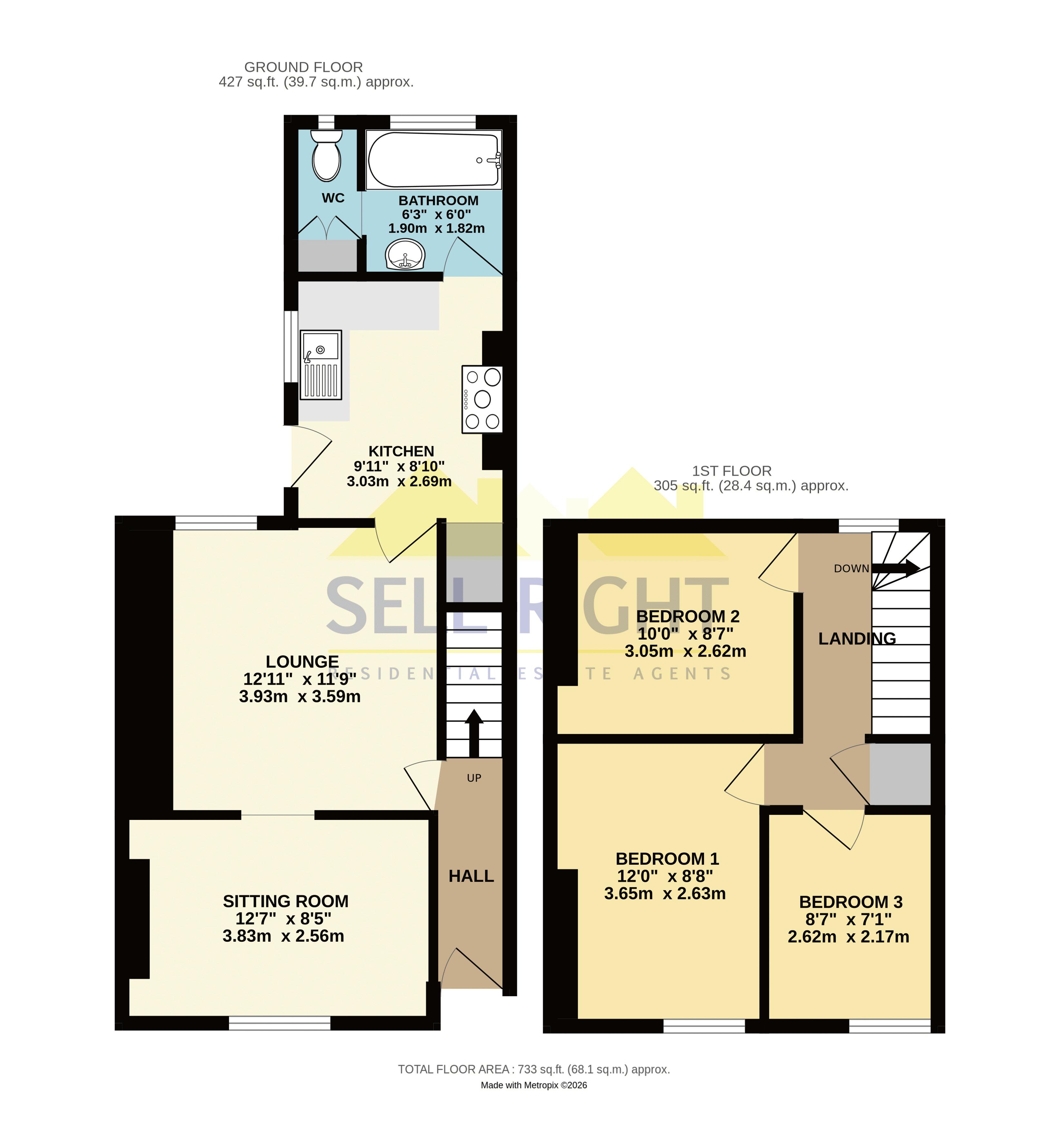 19, Llest Terrace, Pontypridd floorplan