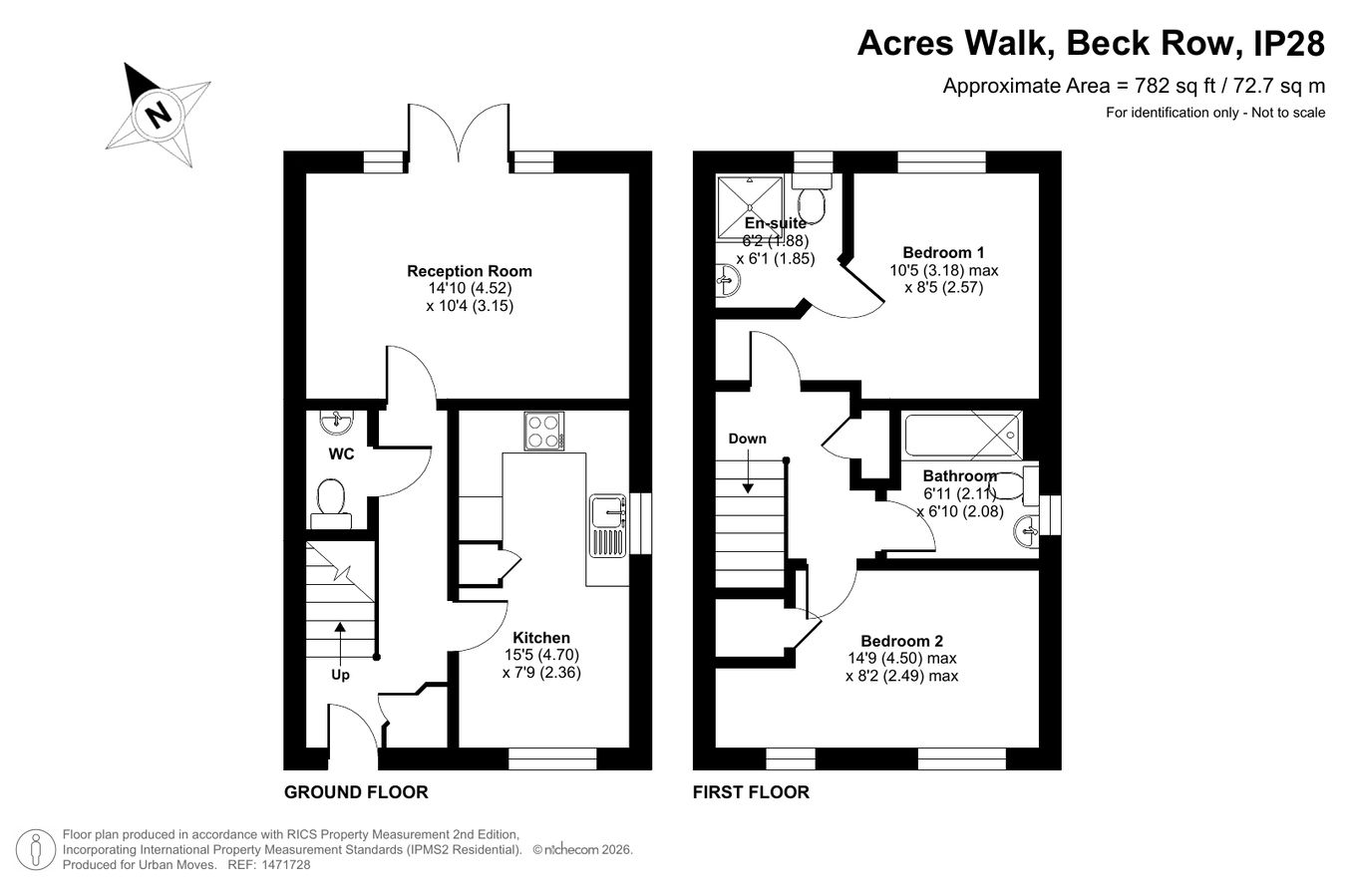 Four, Acres Walk, Beck Row floorplan