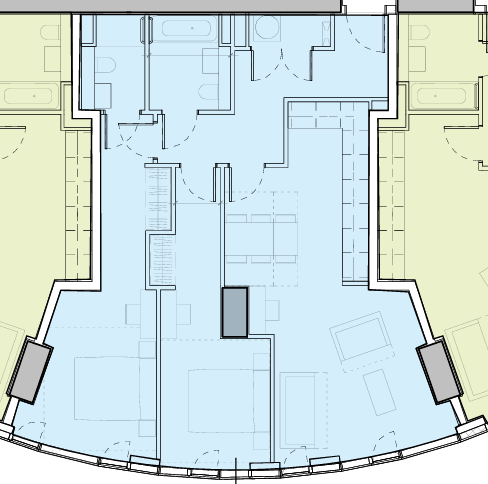 2505 Three60,, 11 Silvercroft Street, Manchester floorplan