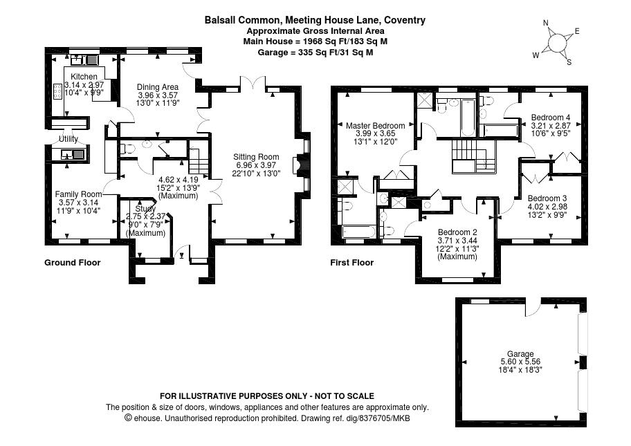 4 Bedrooms Detached house for sale in Meeting House Lane, Balsall Common, Coventry CV7