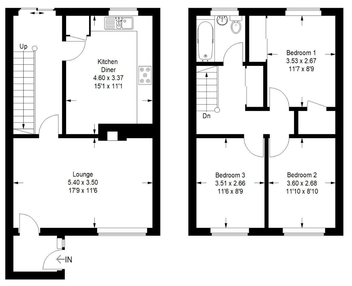 9, Saxon Close, Godmanchester floorplan